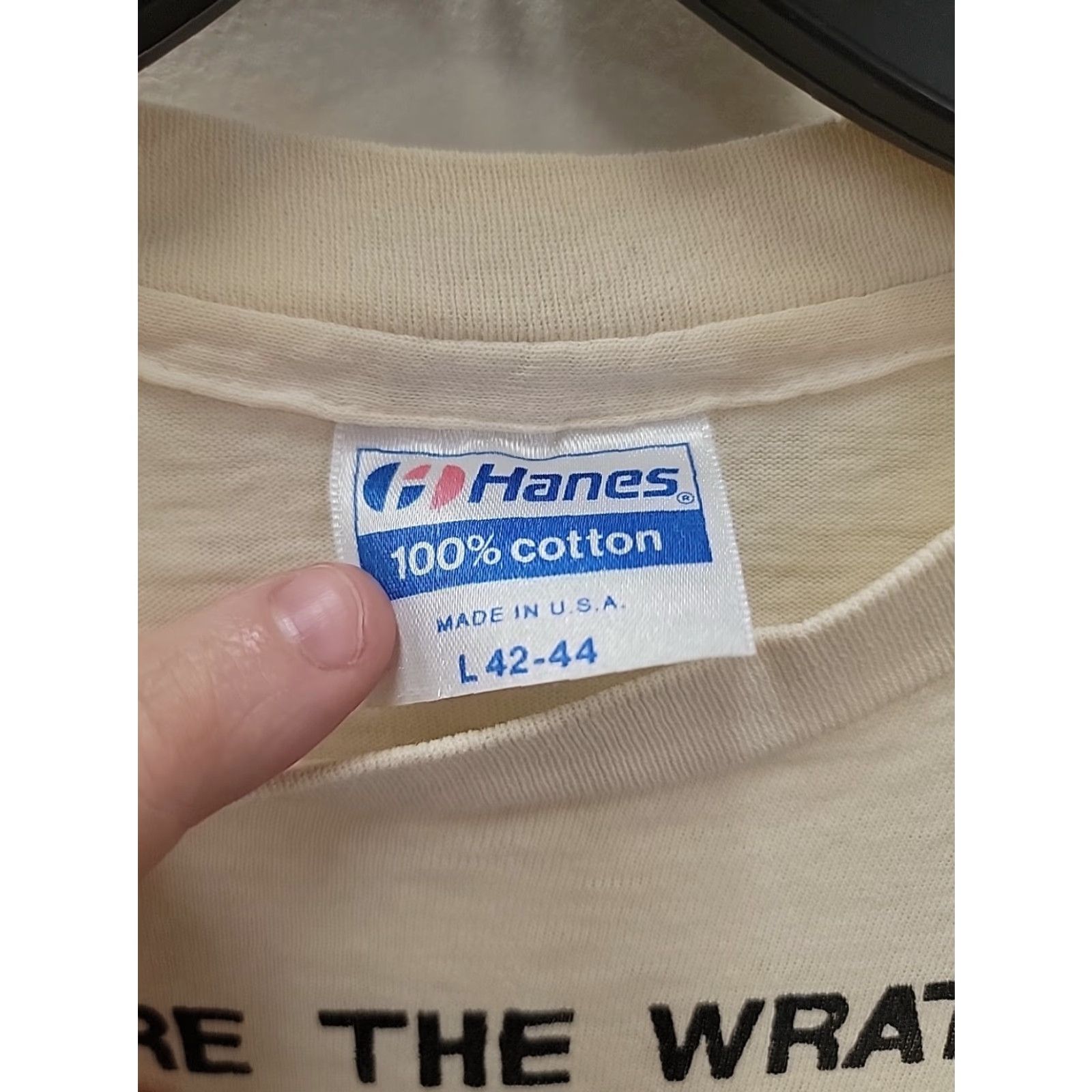 Hanes VINTAGE Dead Kennedys Tour Shirt Beware The Wrath Of Frankenchrist Mens L Shirt Size US L / EU 52-54 / 3 - 3 Thumbnail