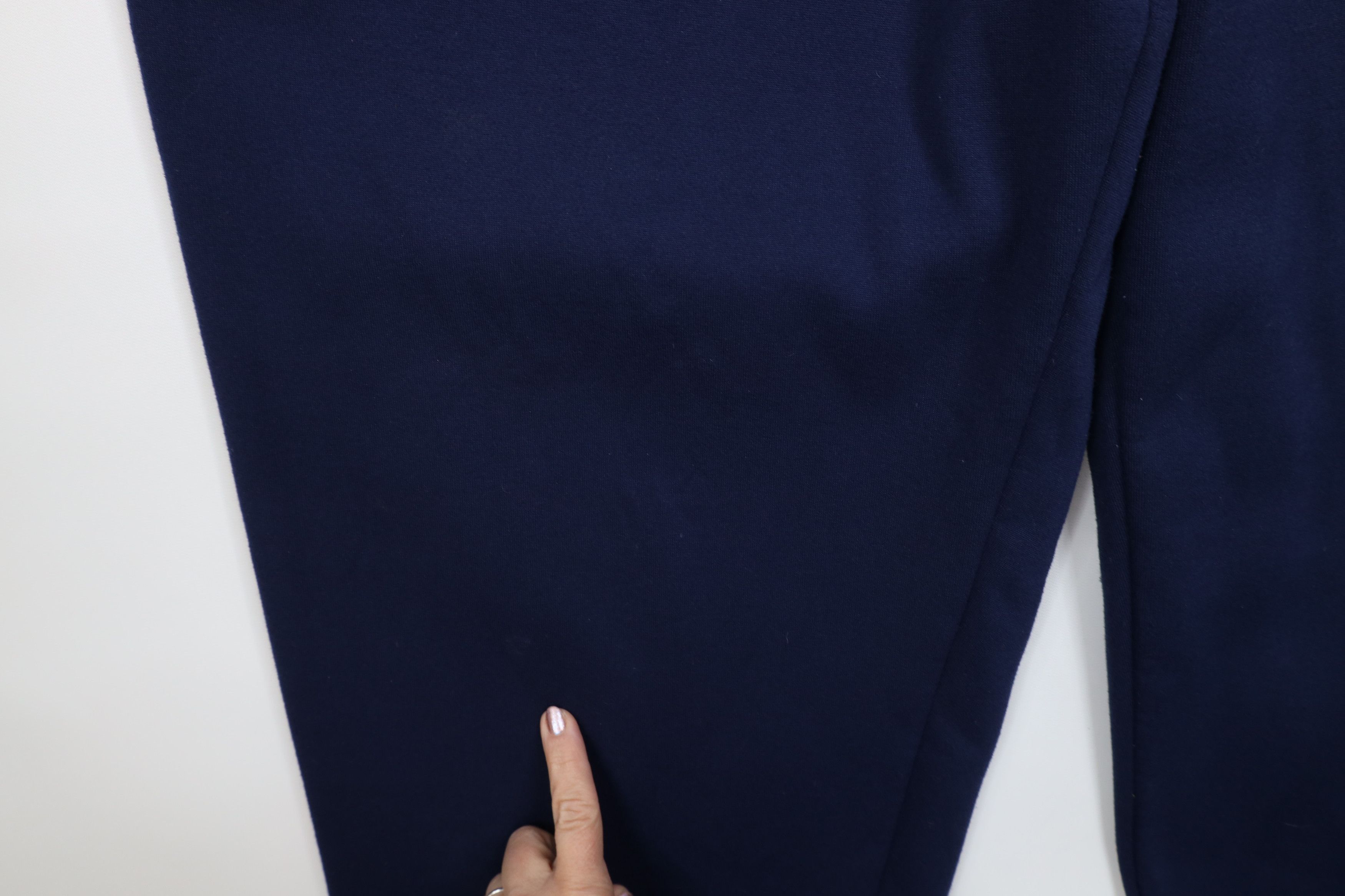 Vintage Vintage 90s University of Michigan Wide Leg Sweatpants Blue Size US 40 / EU 56 - 7 Thumbnail