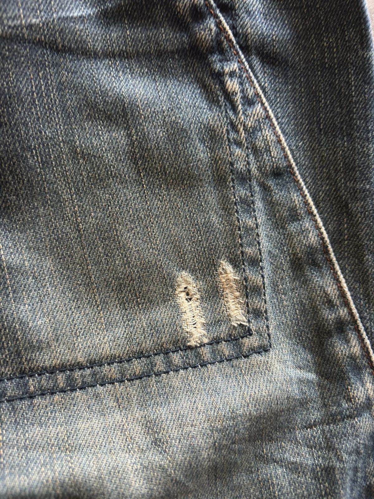 Marithe + Francois Girbaud MARITHE FRANCOIS GIRBAUD MFG biker jeans distressed vintage Size US 30 / EU 46 - 21 Thumbnail
