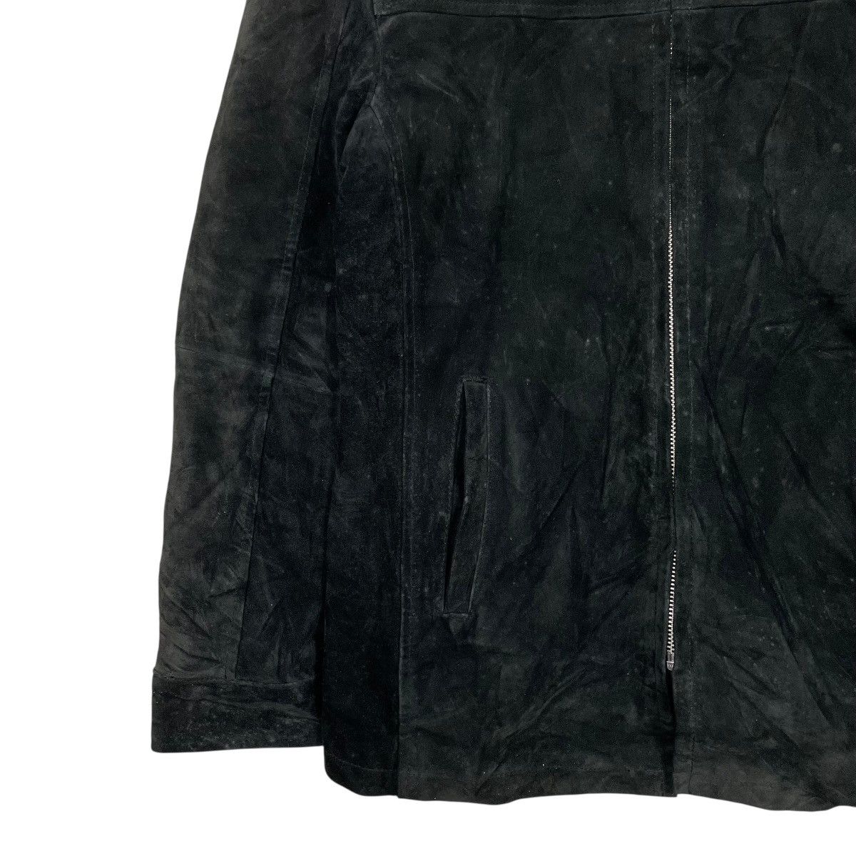 ABAHOUSE Abahouse Suede Leather Jacket Size US M / EU 48-50 / 2 - 3 Thumbnail