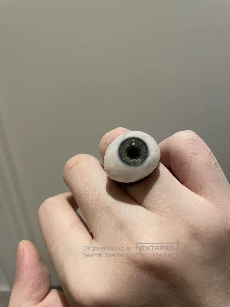Carol Christian Poell Carol Christian Poell Size 48 Eyeball ring Size ONE SIZE - 4 Thumbnail