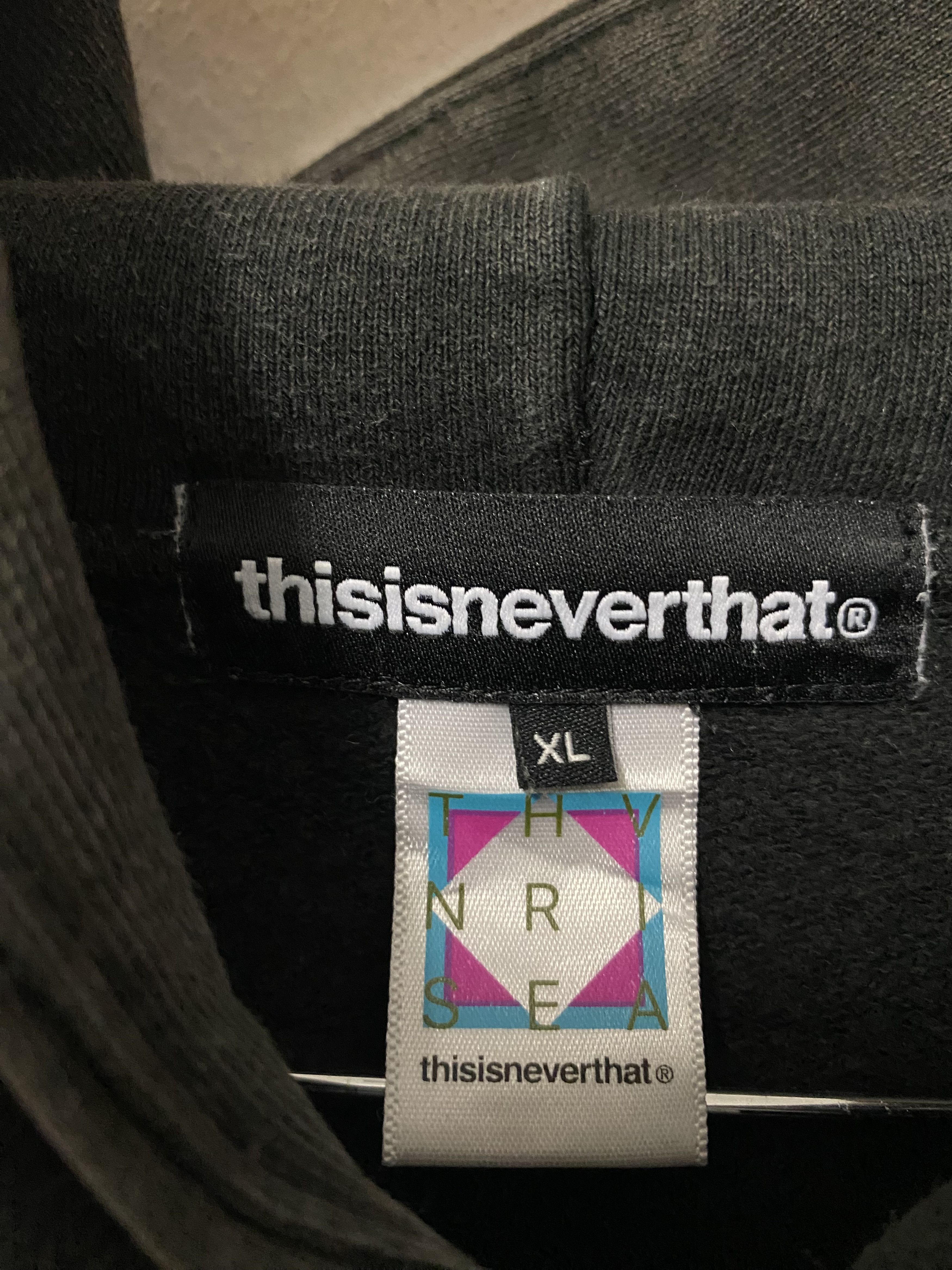thisisneverthat thisisneverthat Square Graphic Logo Washed Pullover Hoodie Size US XL / EU 56 / 4 - 7 Thumbnail