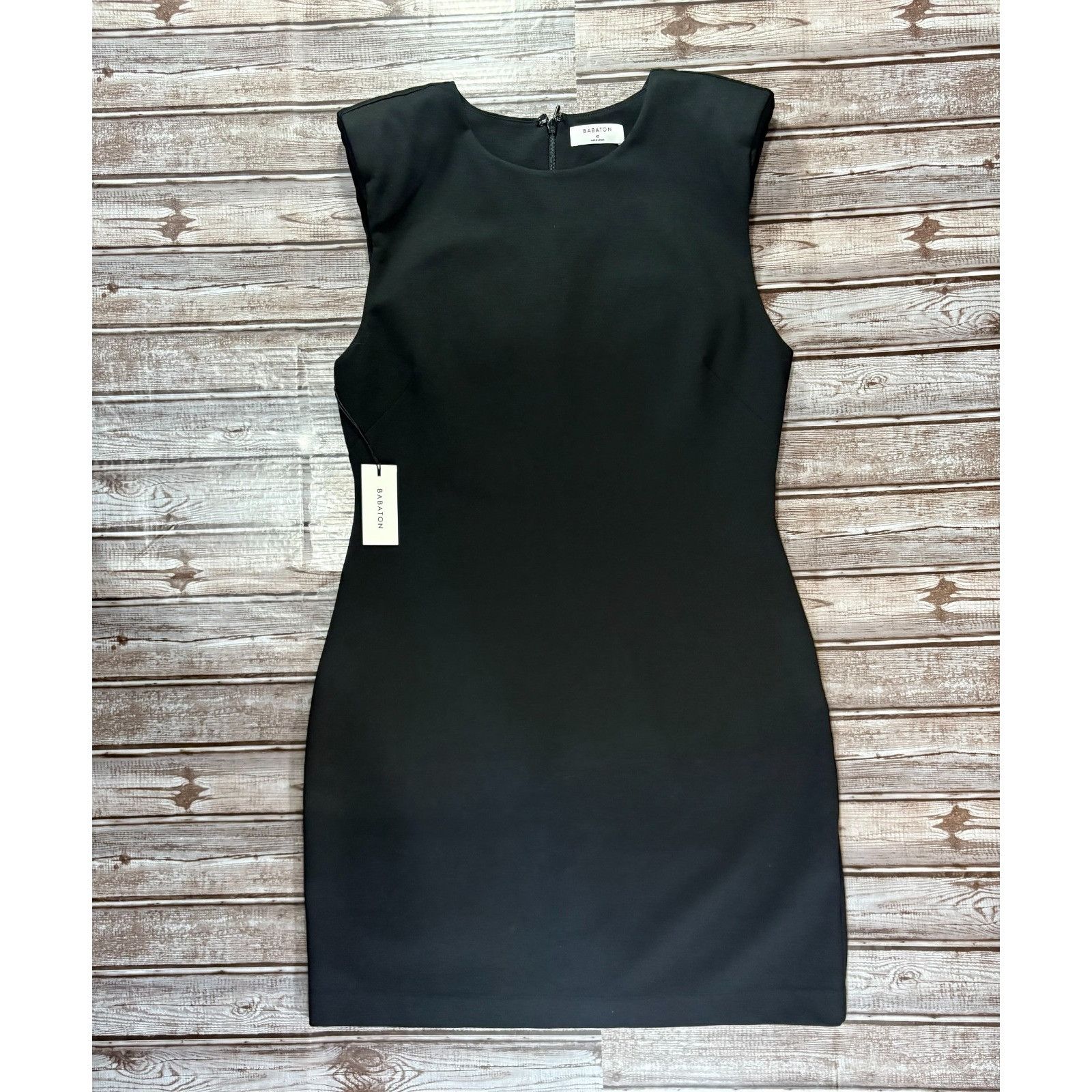 Aritzia Aritzia Babaton Bennett Dress Womens Medium Tie Waist Black |  Grailed