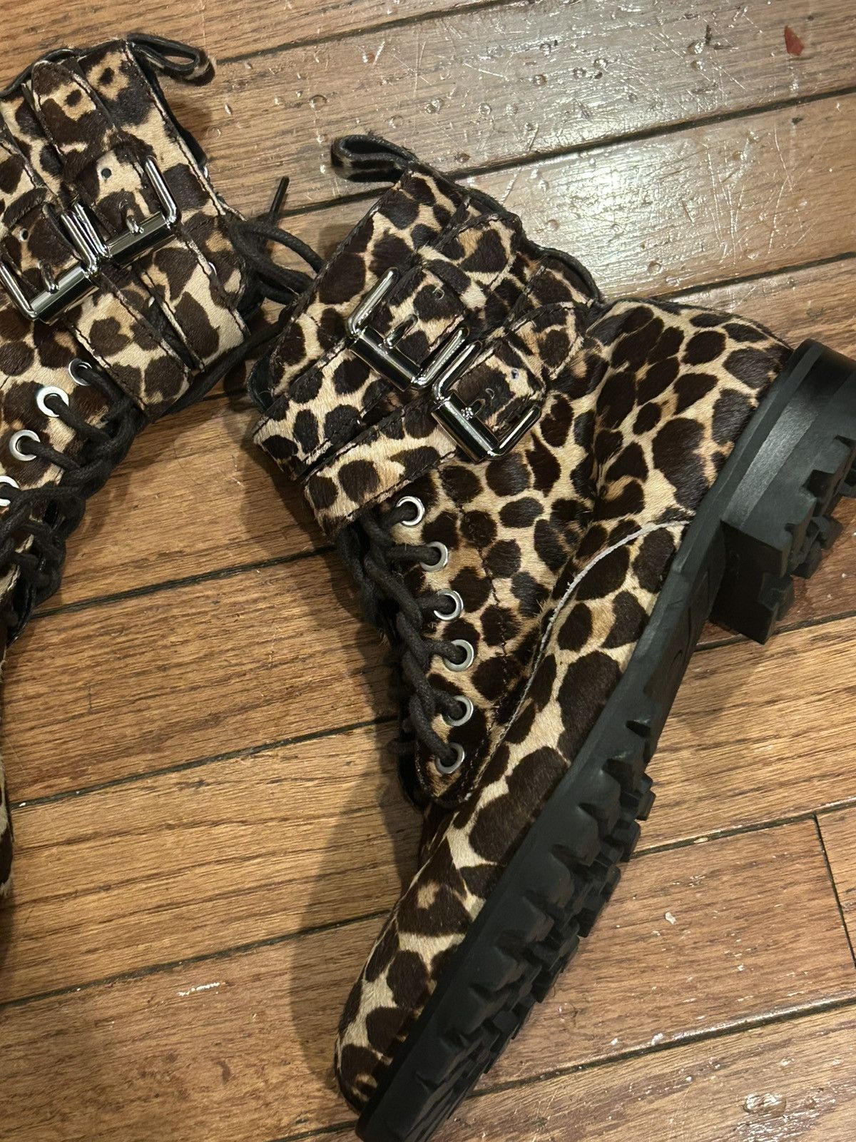 Rebecca Minkoff Rebecca Minkoff Jaiden Leopard Print Size US 7 / IT 37 - 5 Thumbnail