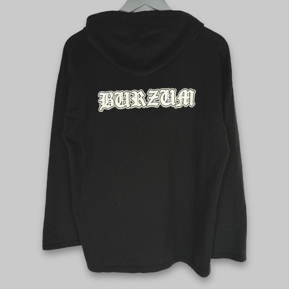 Band Tees Vintage 2000 Burzum Rare Black Metal Euro Hoodie Size US L / EU 52-54 / 3 - 2 Thumbnail