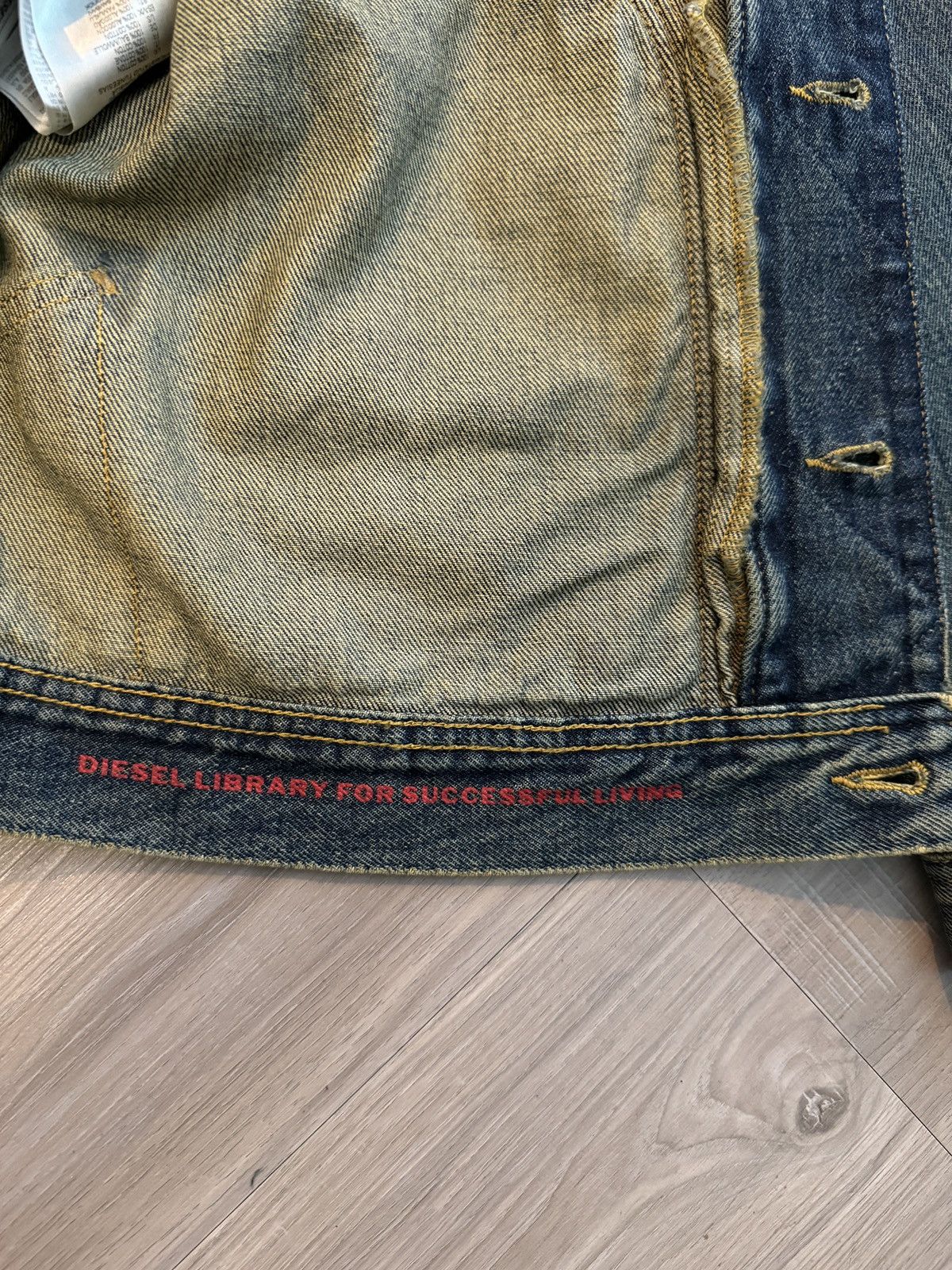 Diesel D-RILEY TRUCKER JACKET Size US S / EU 44-46 / 1 - 4 Thumbnail