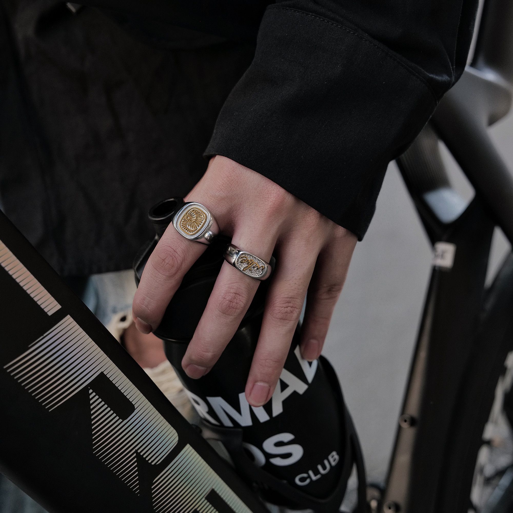 Jewelry Matchless Jewelry Rings Open Size Chrome Ring (Size 7-13) Size ONE SIZE - 1 Thumbnail