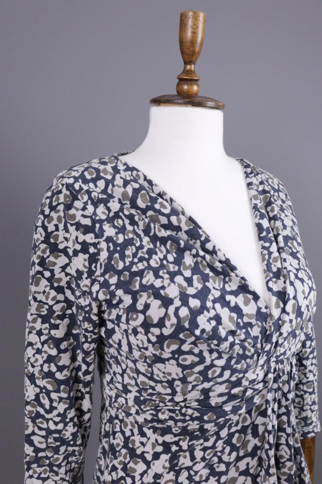 Designer Weekend Max Mara Blue Designer Cocktail Sheath Dress Size L Size L / US 10 / IT 46 - 7 Thumbnail