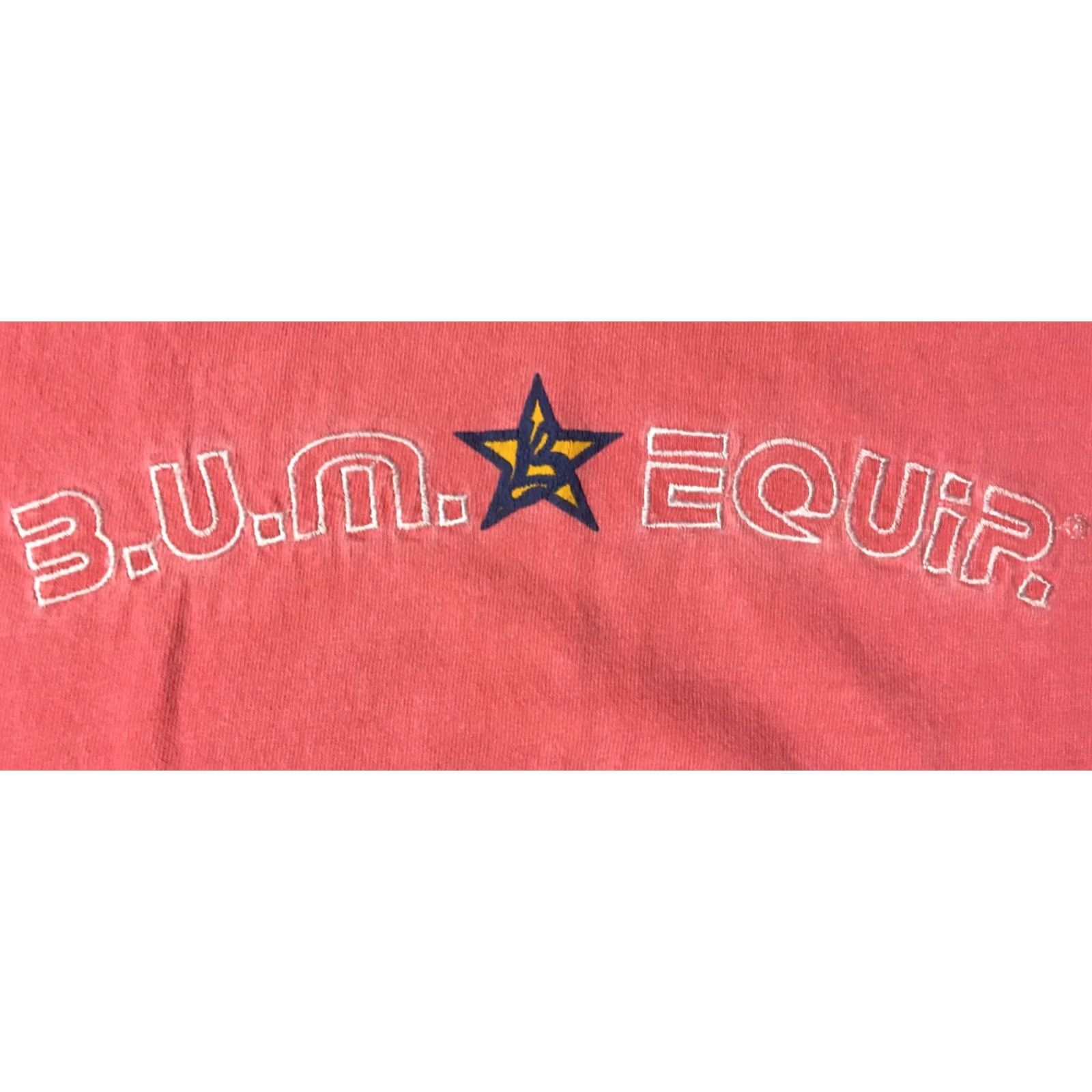 Vintage VINTAGE B.U.M. Equipment T-Shirt Mens M Pink 90s Beach Surf Grunge Vaporwave Hip Hop 80s 100% Cotton USA Boardriding Graphic Tee Size US M / EU 48-50 / 2 - 2 Thumbnail