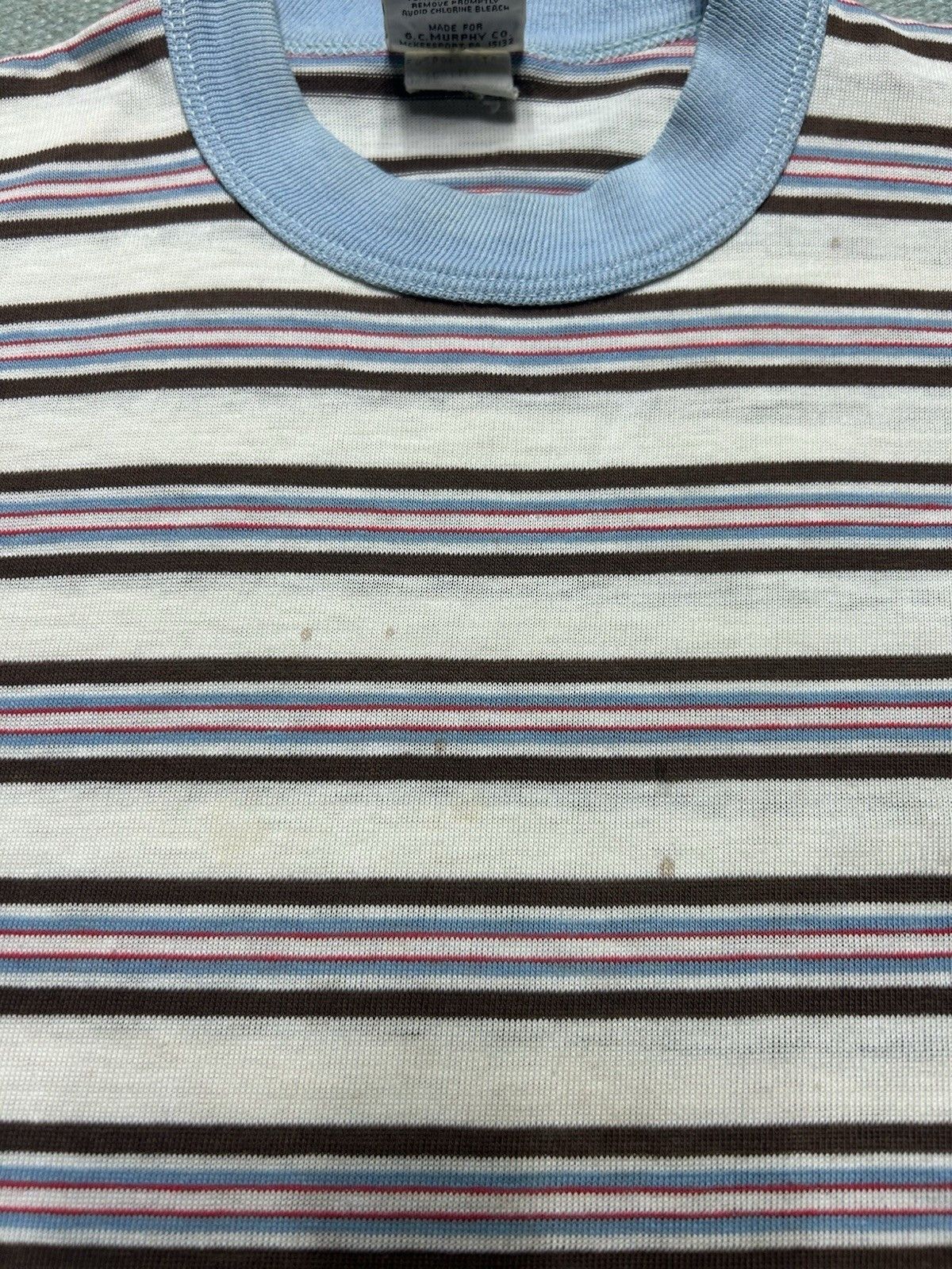 Vintage Vintage 70s striped t shirt soft boys 14 women’s baby tee Size S / US 4 / IT 40 - 4 Thumbnail