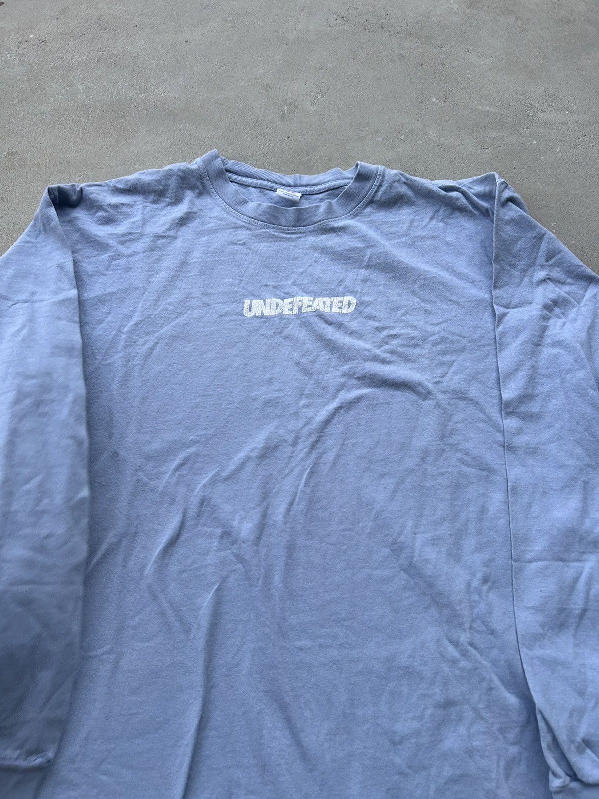 Undefeated Undefeated Long Sleeve Center Hit Shirt Size US L / EU 52-54 / 3 - 4 Thumbnail