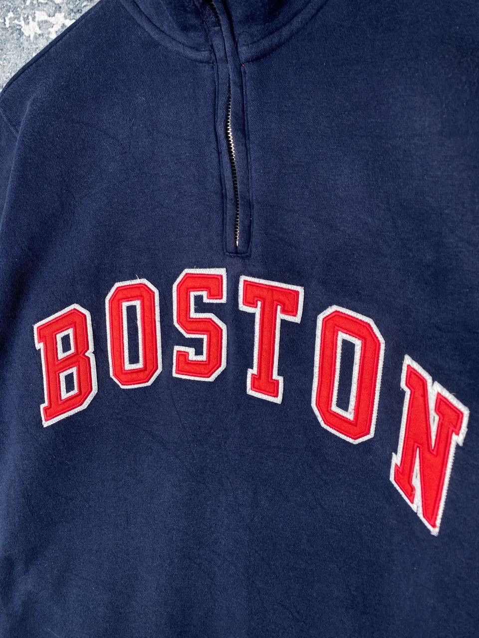 Boston Traders Vintage Boston Bay State Apparel Halfzipper Sweatshirts Size US S / EU 44-46 / 1 - 3 Thumbnail