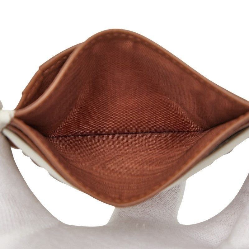 Miu Miu Miu Miu Matelasse Leather Card Pass Case Brown Size ONE SIZE - 4 Thumbnail
