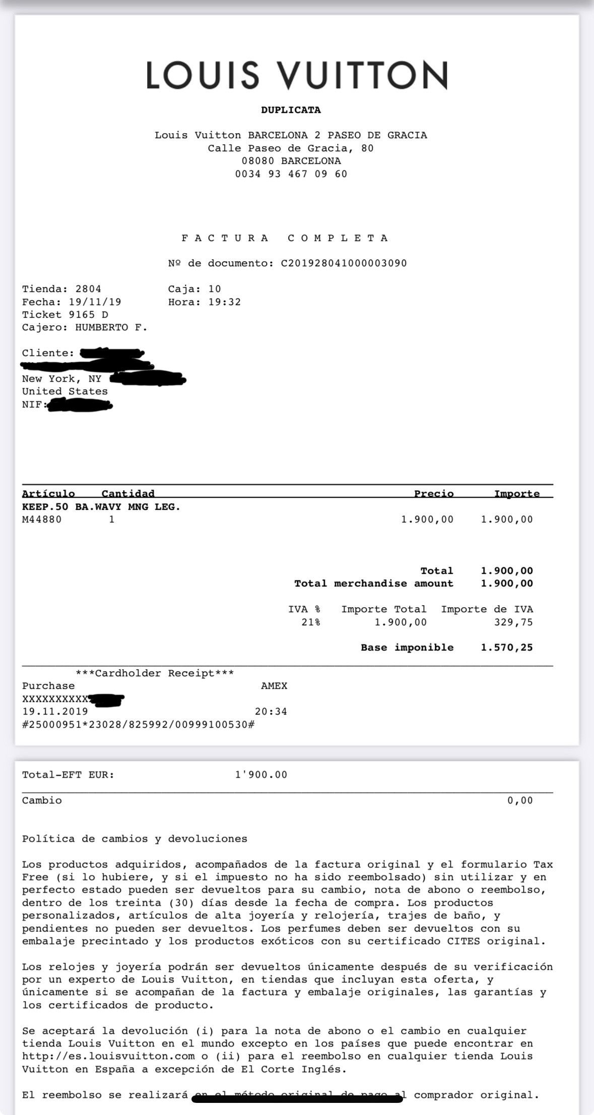 Bape online receipt sale
