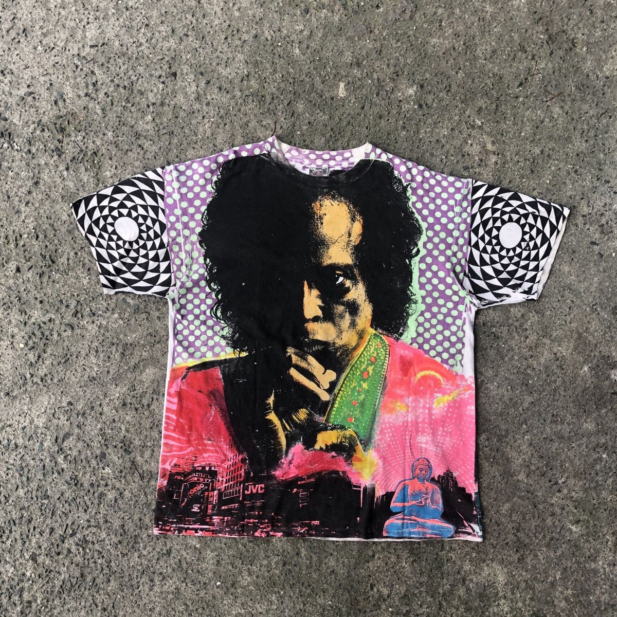 Vintage Heaven's Smiles Miles Davis Mosquito Head Tee | Grailed