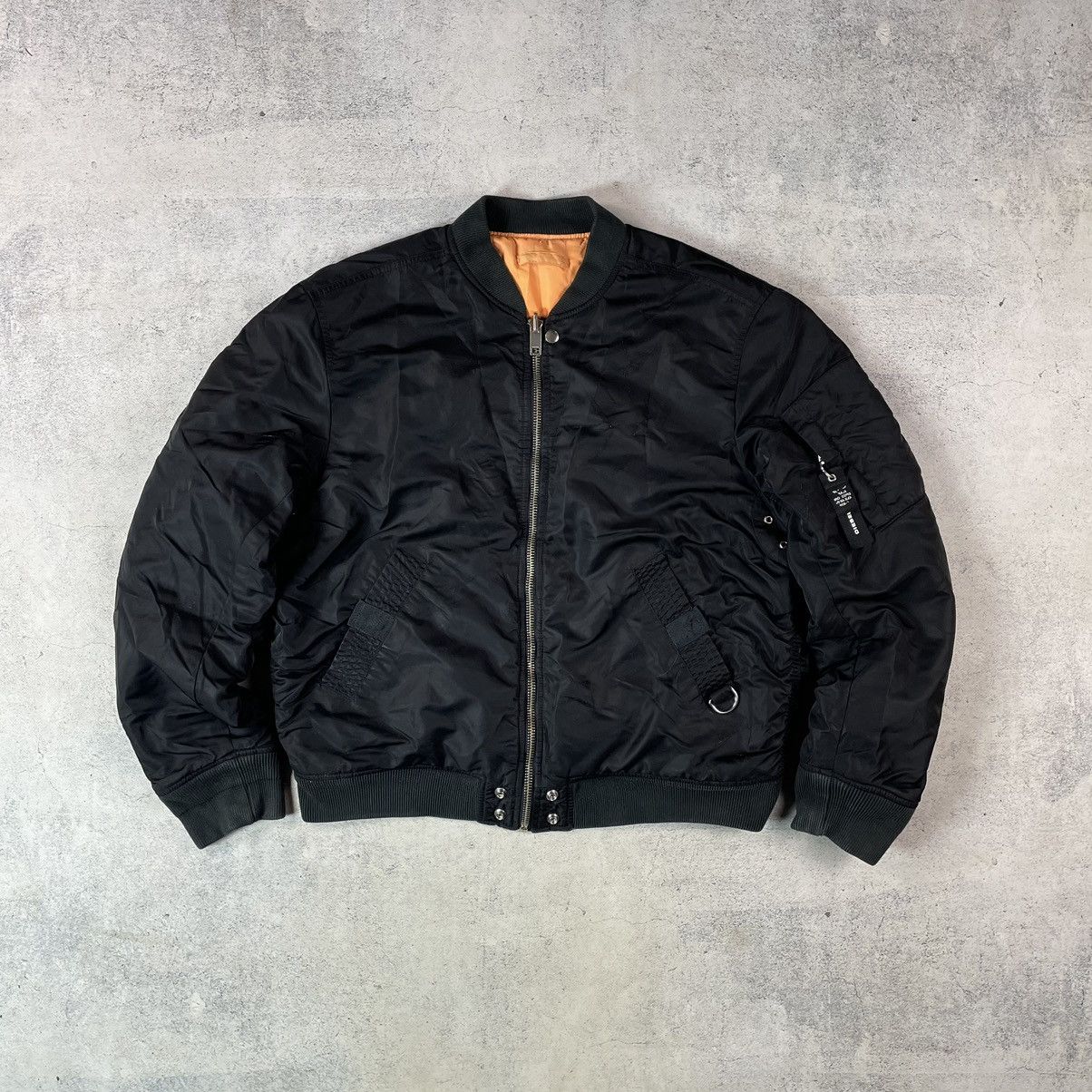 Diesel DIESEL Fully Distressed & Trashed MA-1 Flying J-ROSS Bomber Size US XL / EU 56 / 4 - 1 Thumbnail