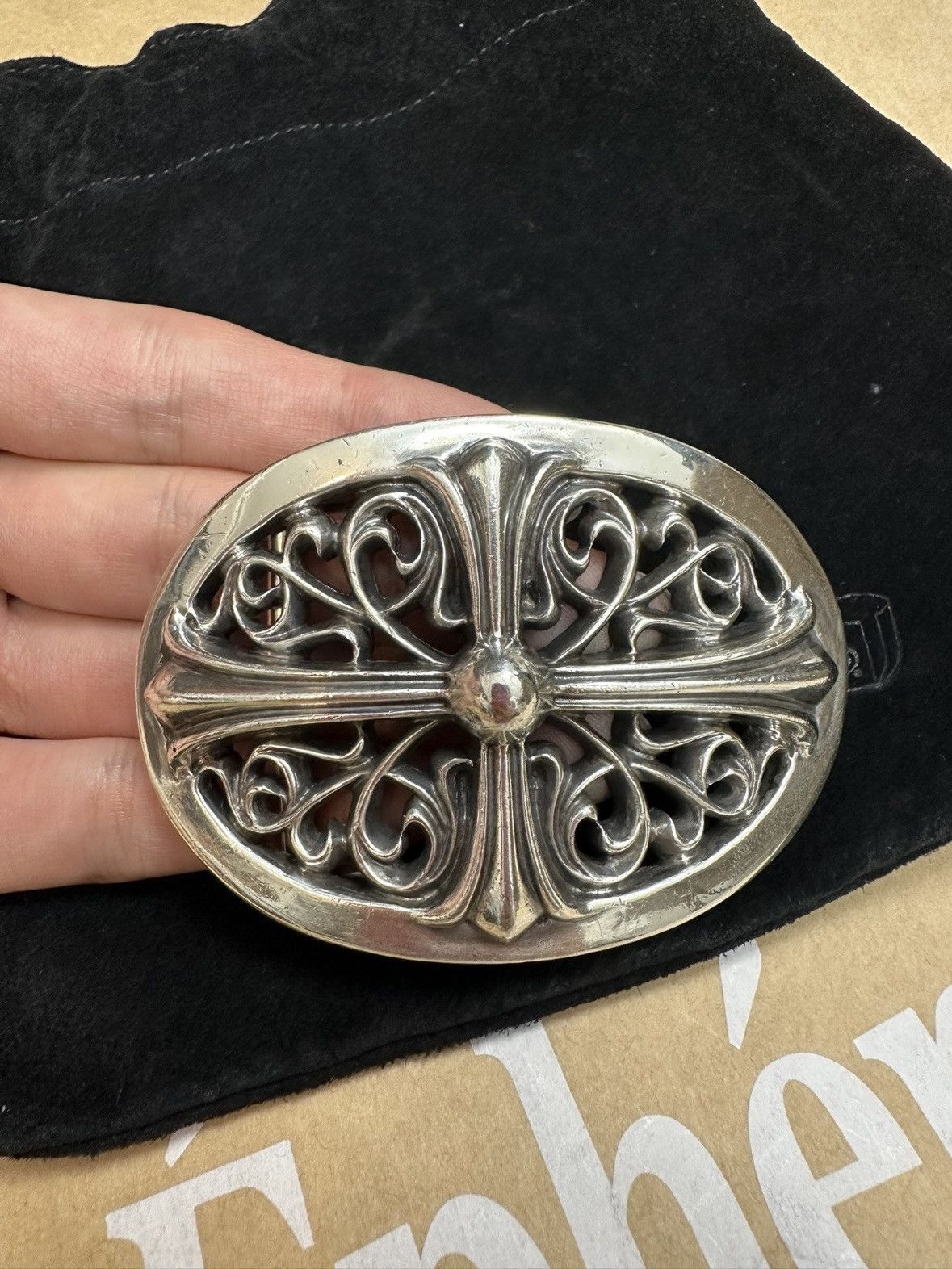 Chrome Hearts Chromehearts belt Size 36 - 3 Thumbnail