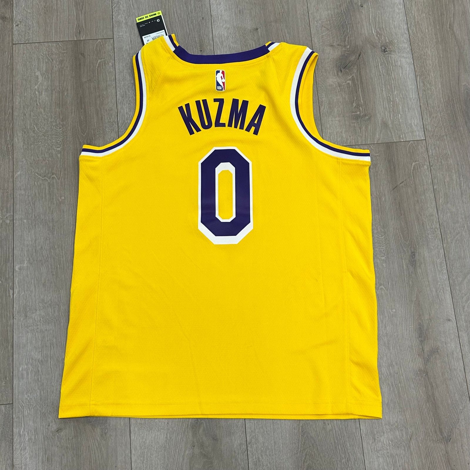 NBA × Nike Nike Lakers Icon Edition Swingman Jersey Kuzma #0 Large L Size US L / EU 52-54 / 3 - 4 Thumbnail