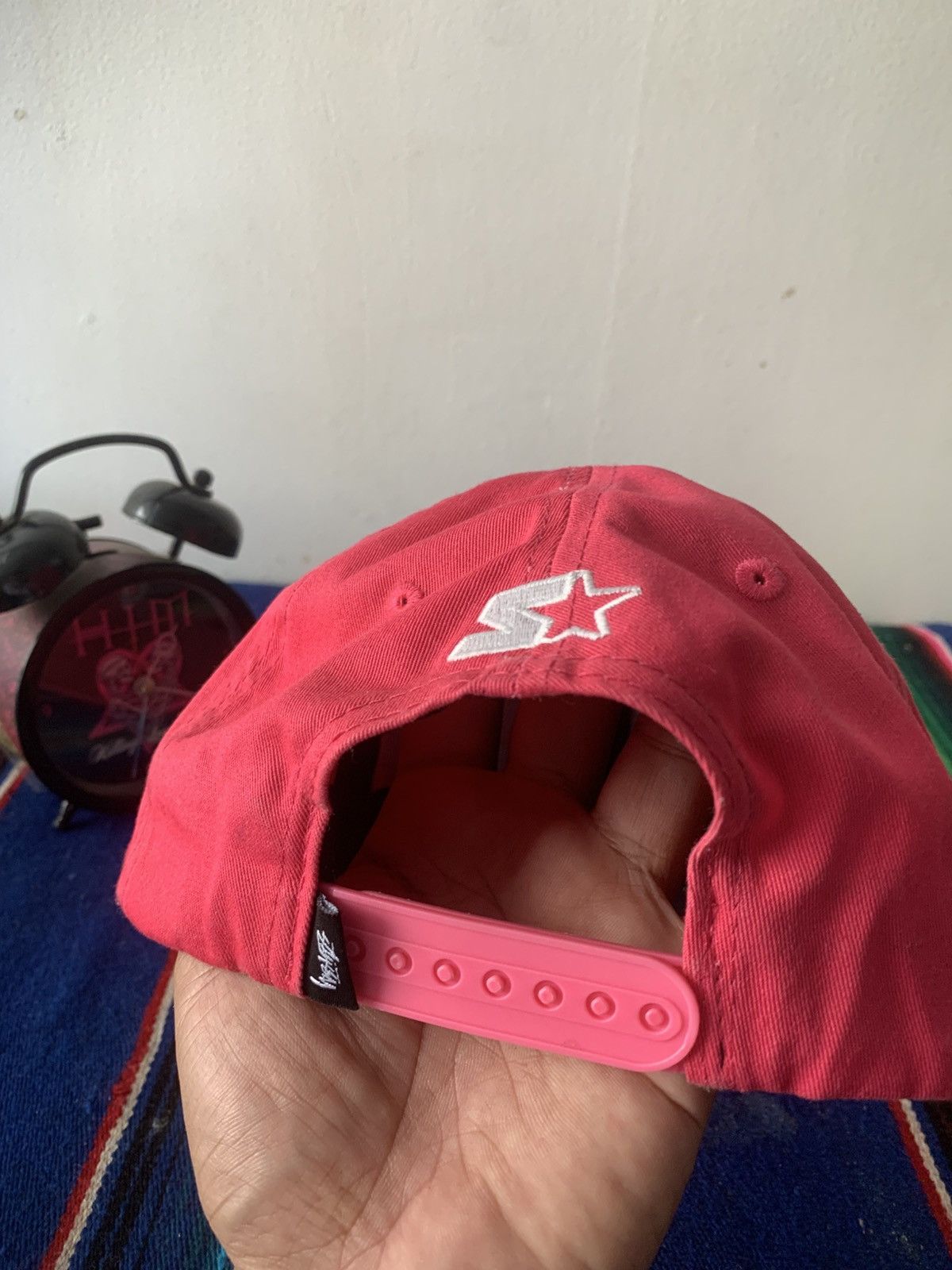 Stussy X Starter Full Emboirreded Snapback Hat