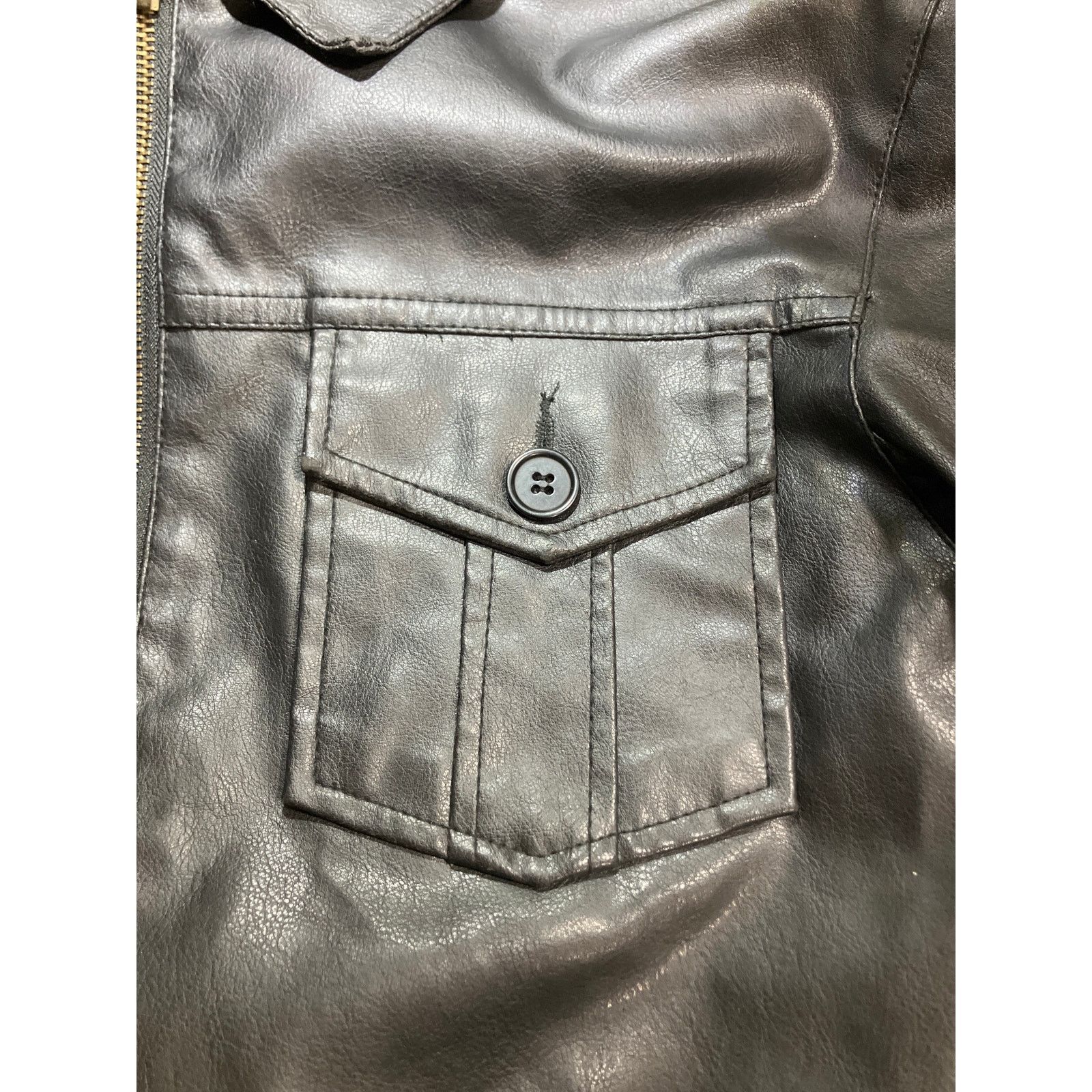 Other Toxic Hazard Vintage Motorcycle Bomber Jacket Men M Size US M / EU 48-50 / 2 - 3 Thumbnail