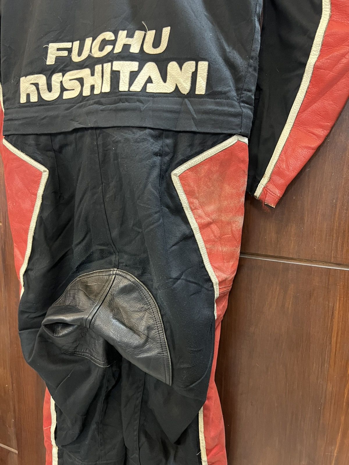 Japanese Brand Kushitani Hamamatsu Racing Team Overall Big Logo Embroidered Size US 34 / EU 50 - 12 Thumbnail