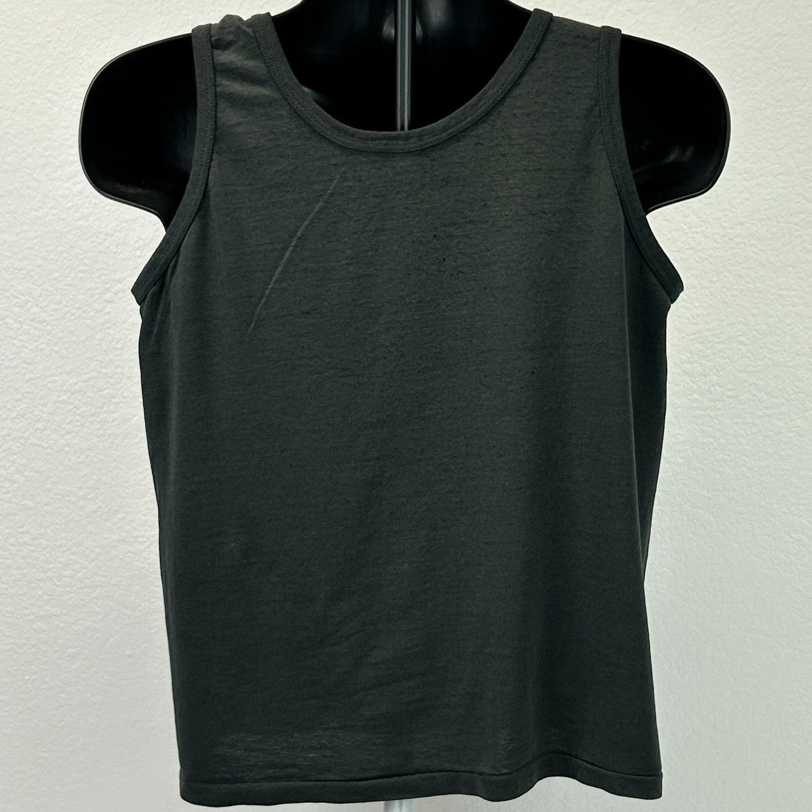 Vintage Vintage Light Craft Tank Top T Shirt Mens M Medium Black Size US M / EU 48-50 / 2 - 3 Thumbnail
