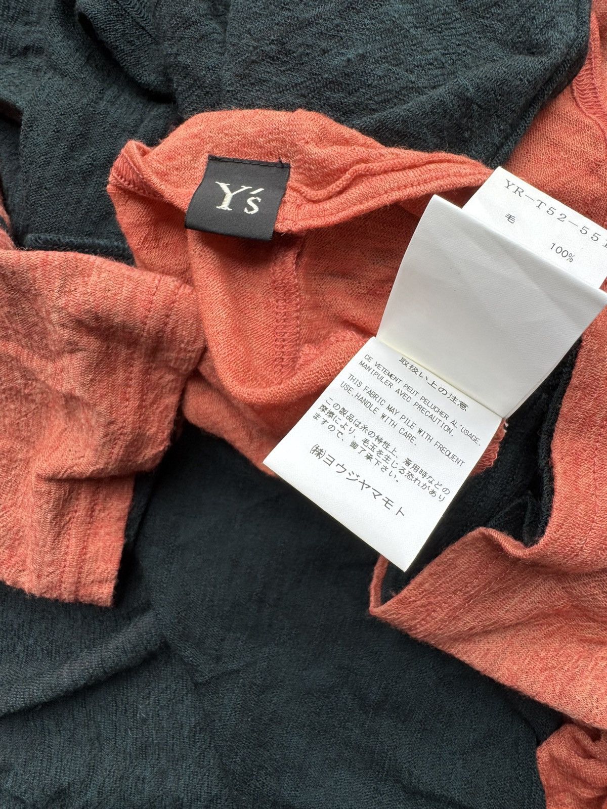 Y's × Yohji Yamamoto double layer shawl cardigan Size M / US 6-8 / IT 42-44 - 17 Thumbnail