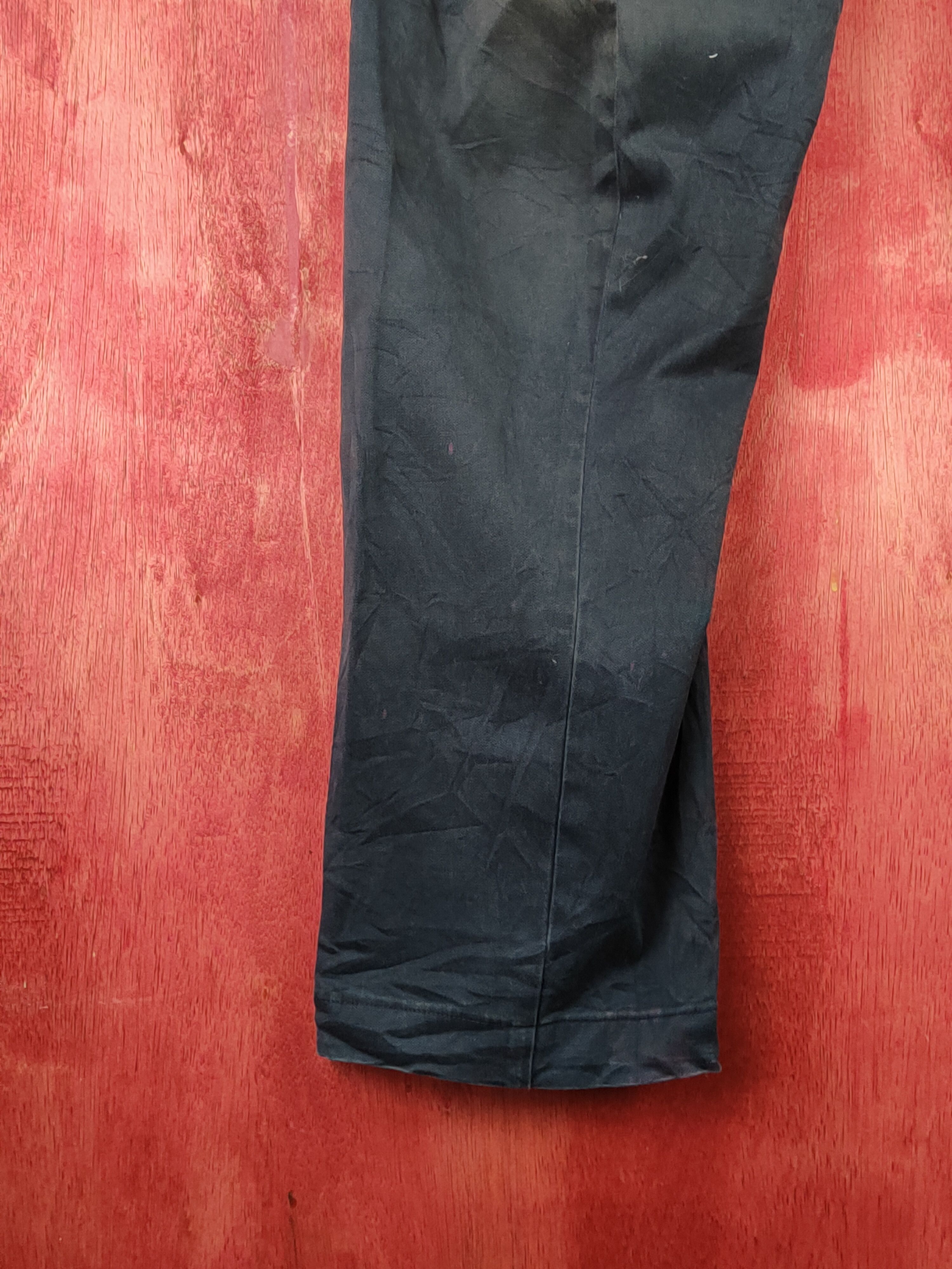 Japanese Brand Evenriver Dark Blue Multipocket Tactical Cargo Pants #S1449 Size US 32 / EU 48 - 4 Thumbnail