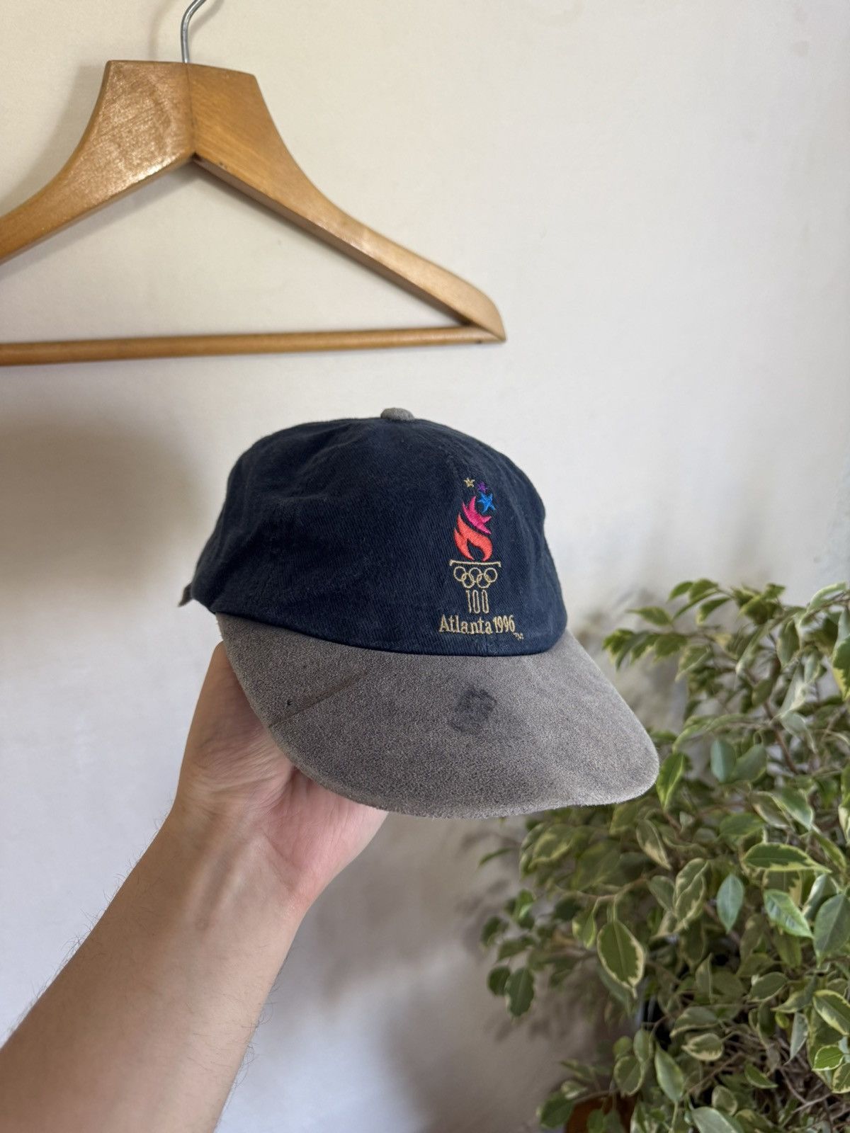 USA Olympics Atlanta 1996 Vintage Cap Size ONE SIZE - 1 Thumbnail