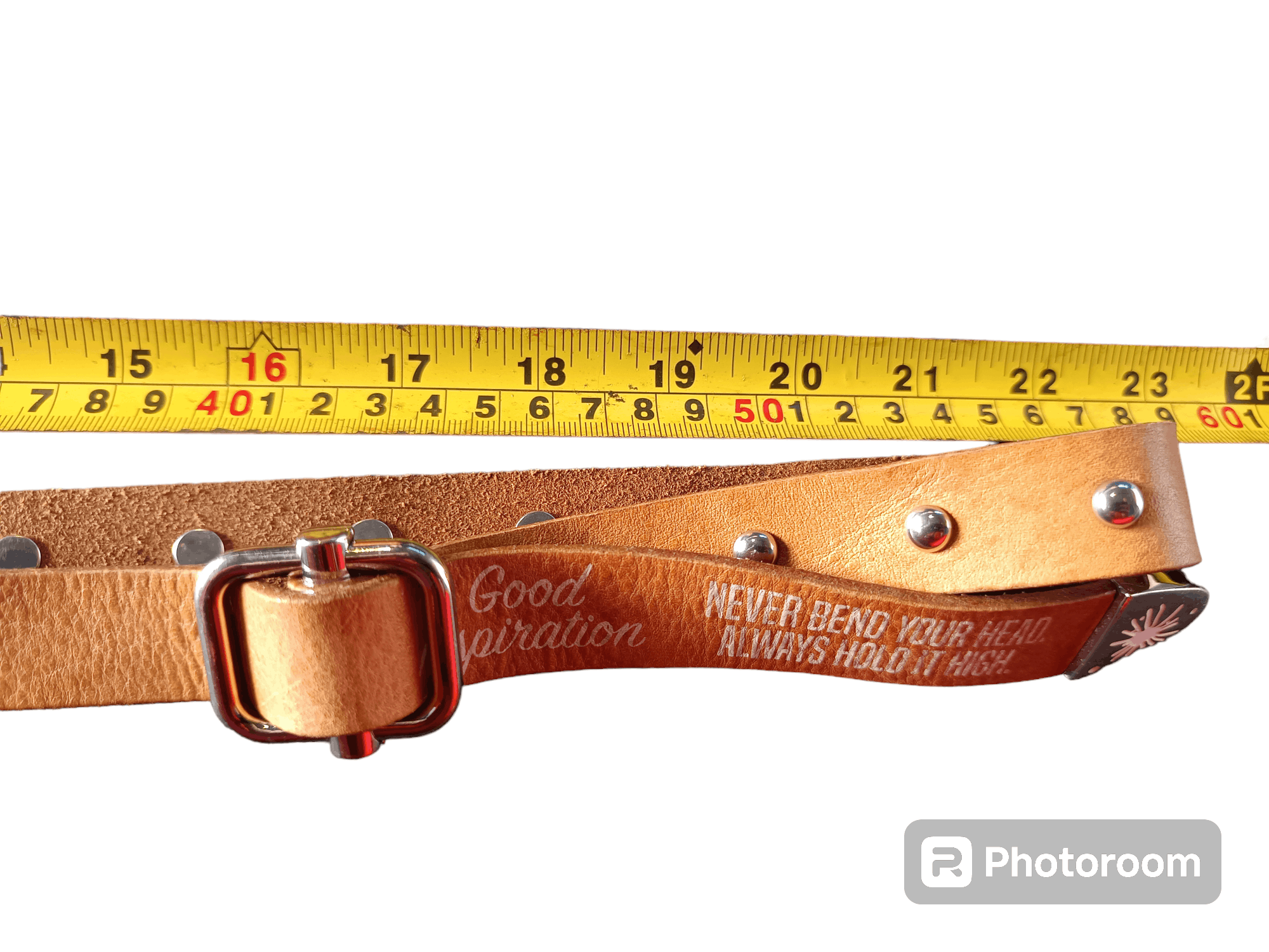Japanese Brand × Maison MIHARA YASUHIRO Stud belt miharayasuhiro x gu Size 42 - 2 Thumbnail