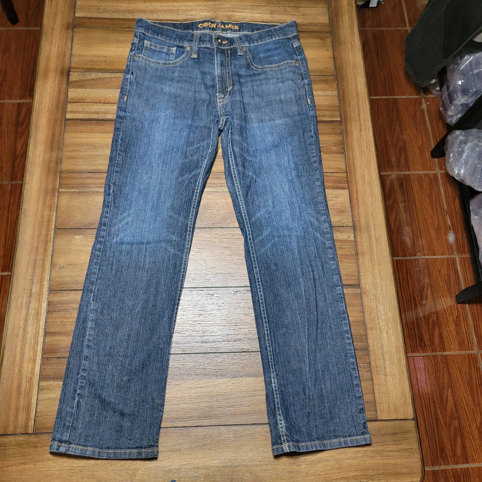 Cody James Cody James Straight Denim Jeans - Size 34W x 32L Size US 34 / EU 50 - 1 Thumbnail