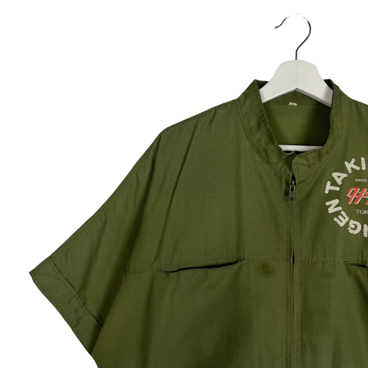 Japanese Brand 🔥 RARE VINTAGE TAKIGEN TOKYO WORKERS SLEEVE LESS JACKET Size US L / EU 52-54 / 3 - 8 Thumbnail