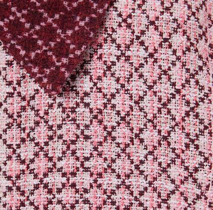 Gucci o1loc1c0226 826532 Diamond Cotton Boucle Dress in Pink Size S / US 4 / IT 40 - 5 Thumbnail