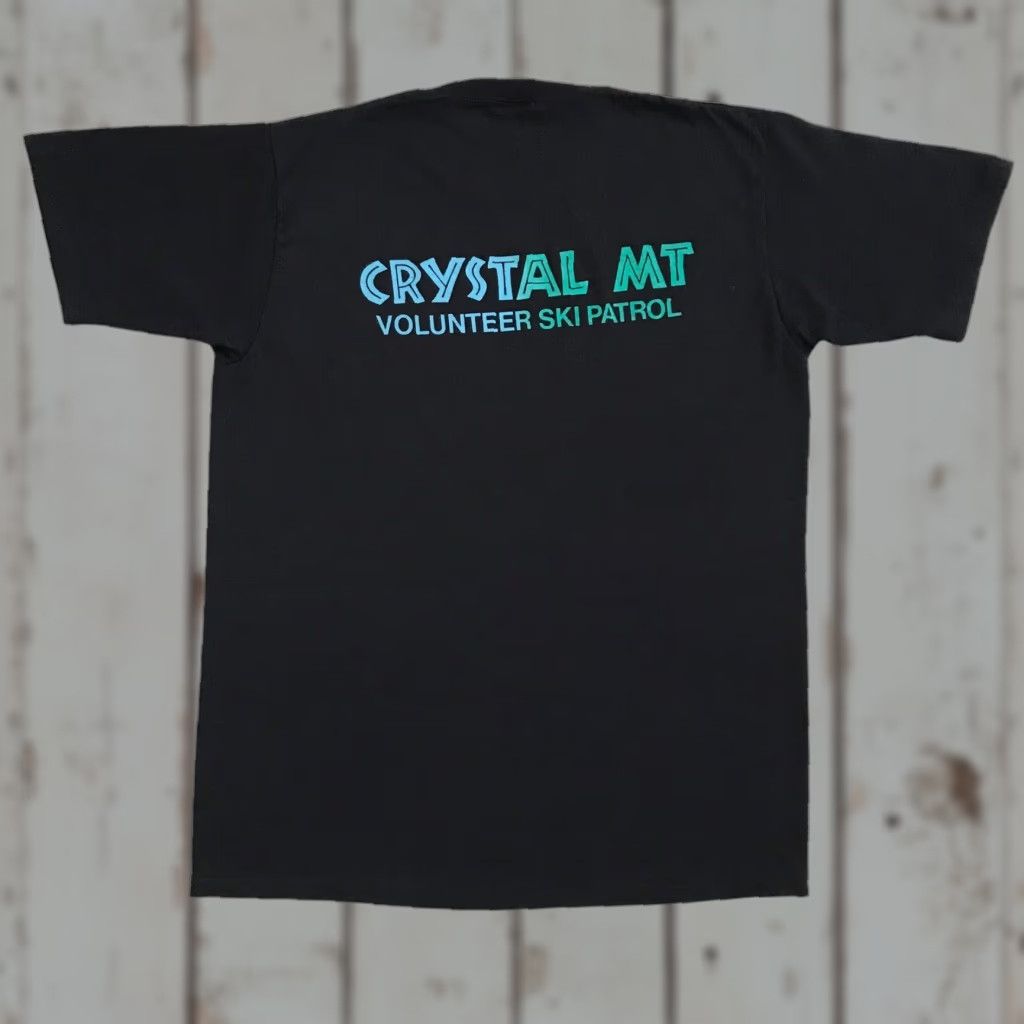 Vintage VINTAGE Ski Swap Crystal Mountain Michigan Shirt / 90s / Black / L / Men / T-Shirt Size US L / EU 52-54 / 3 - 1 Thumbnail