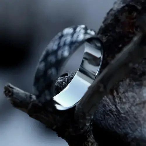 Japanese Brand × Vintage Stainless Steel Ring Size 7 8 9 10 11 Size ONE SIZE - 2 Thumbnail