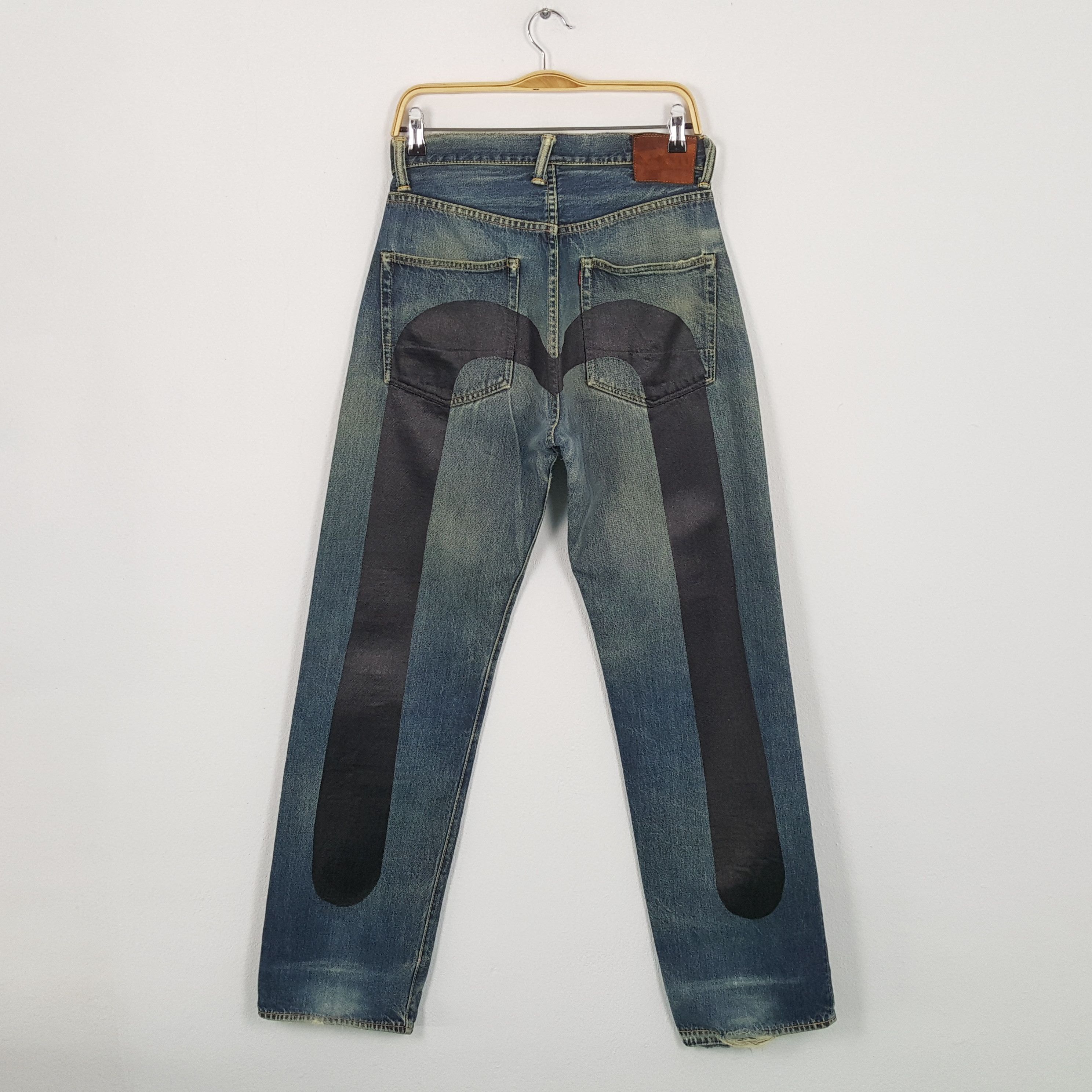 Evisu × Japanese Brand × Vintage Vintage EVISU Japanese Brand Daicock Custom Style Jeans Size US 29 - 1 Thumbnail