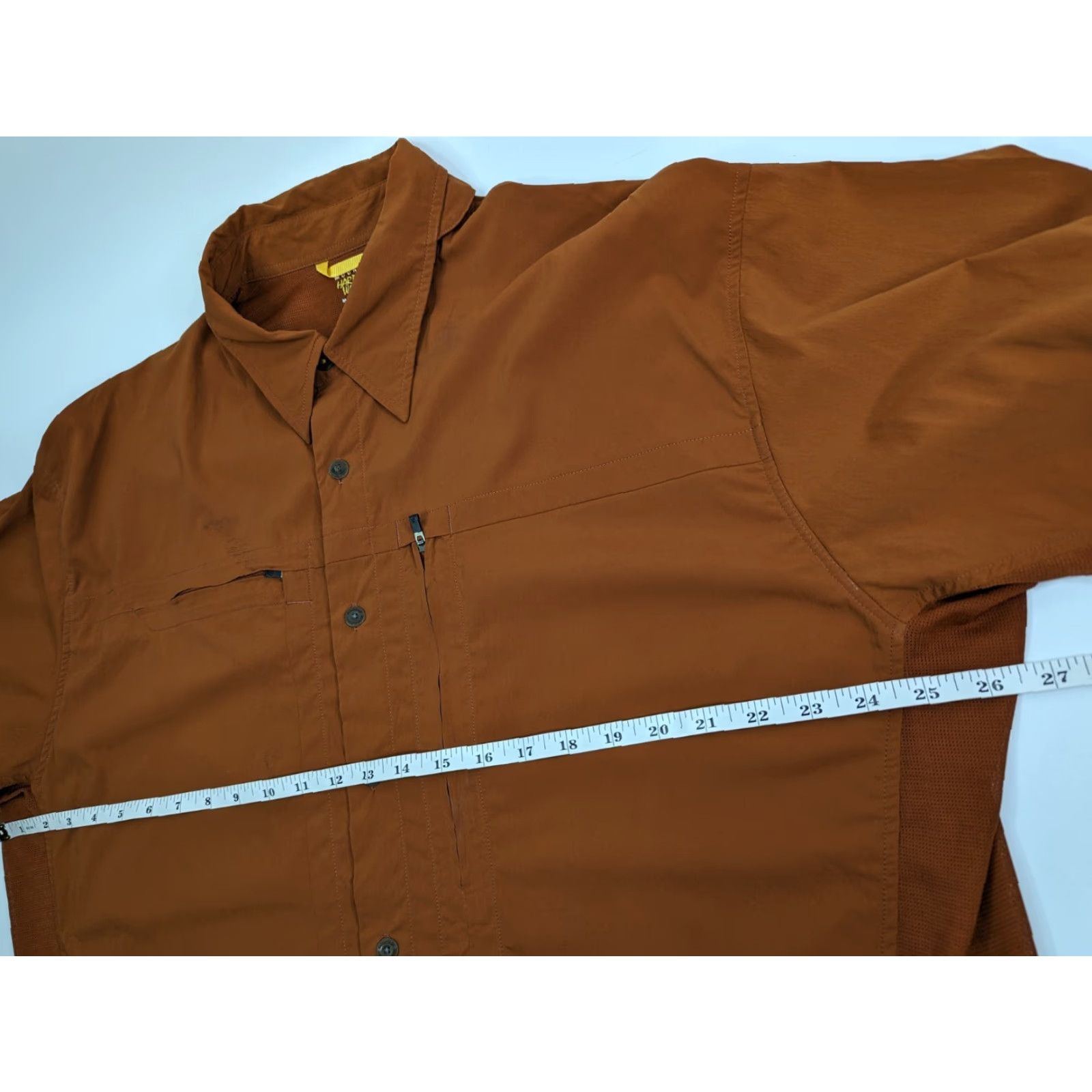 Mountain Hardwear Mountain Hardwear Shirt Men's XL Rust Orange Ravine Vented Hiking Outdoor Size US XL / EU 56 / 4 - 6 Thumbnail