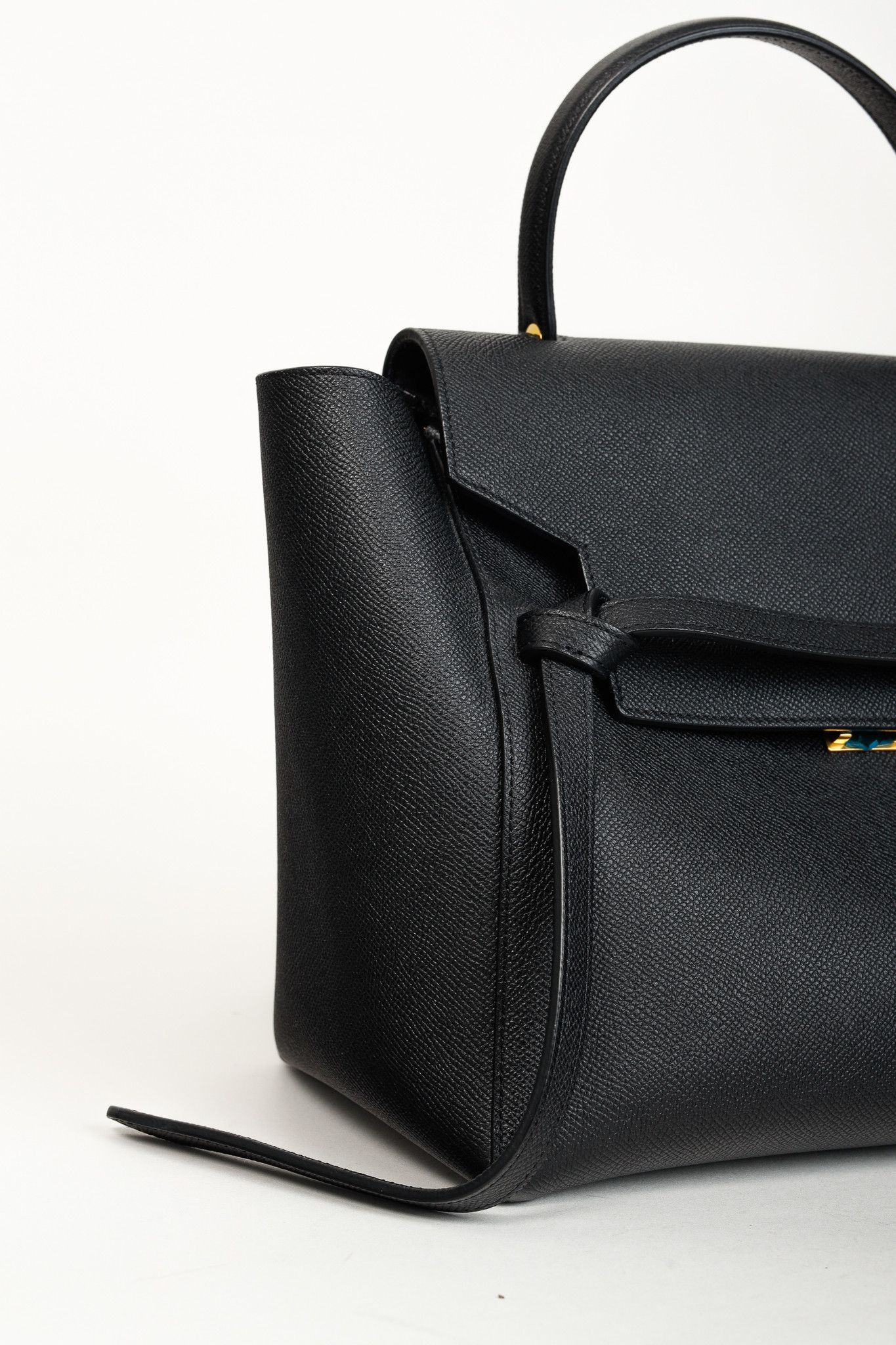 Celine Celine Mini Belt Bag in Black Grained Calfskin Size ONE SIZE - 10 Thumbnail