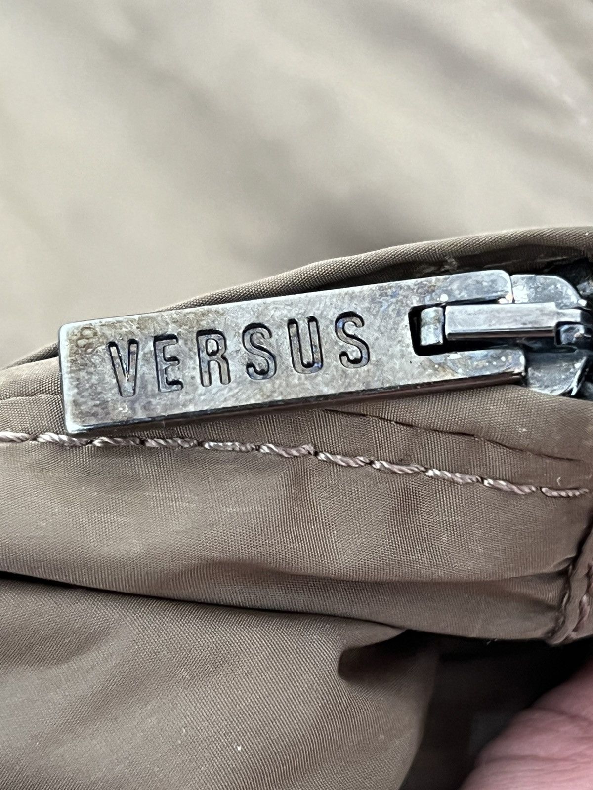 Vintage Vintage Versace Versus Nylon Jacket Luxury Bomber Size US M / EU 48-50 / 2 - 10 Thumbnail