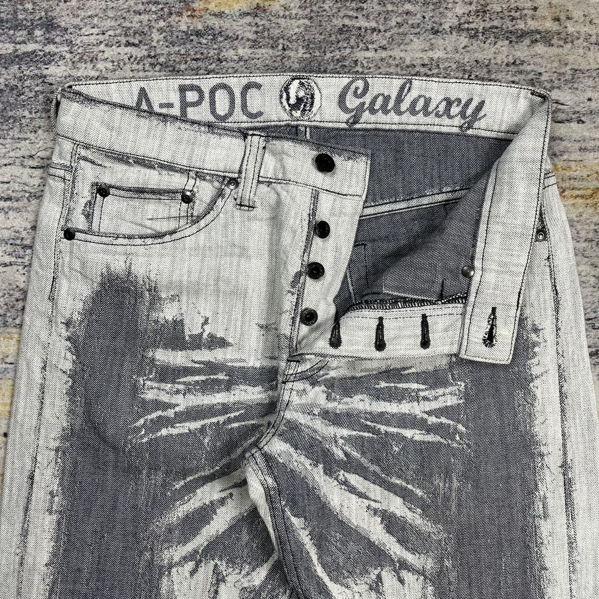 Issey Miyake AW2007 Issey Miyake A-poc Galaxy denim pants Size US 30 / EU 46 - 7 Thumbnail