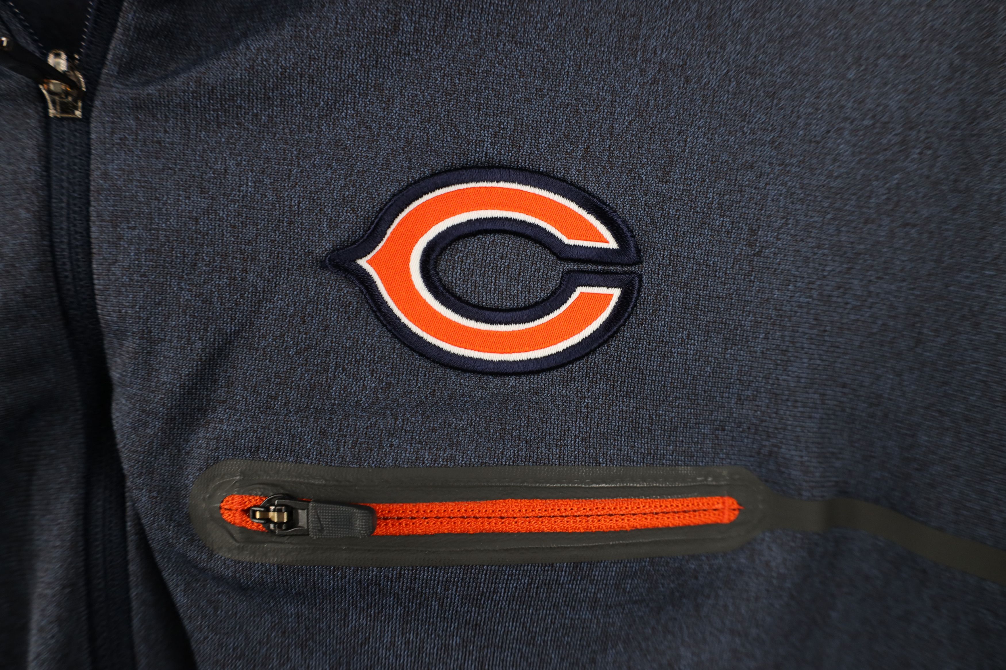 Nike Nike On Field Chicago Bears Half Zip Pullover Jacket Size US M / EU 48-50 / 2 - 5 Thumbnail