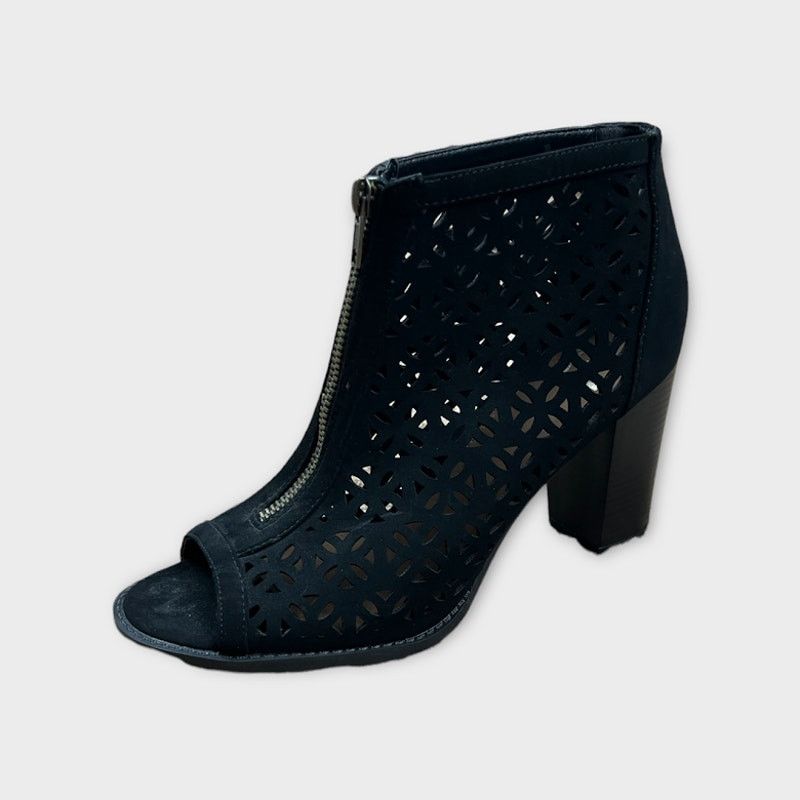 Nordstrom Report | Vegan Suede Zucchini Booties | Size 8.5 Size US 8.5 / IT 38.5 - 1 Thumbnail