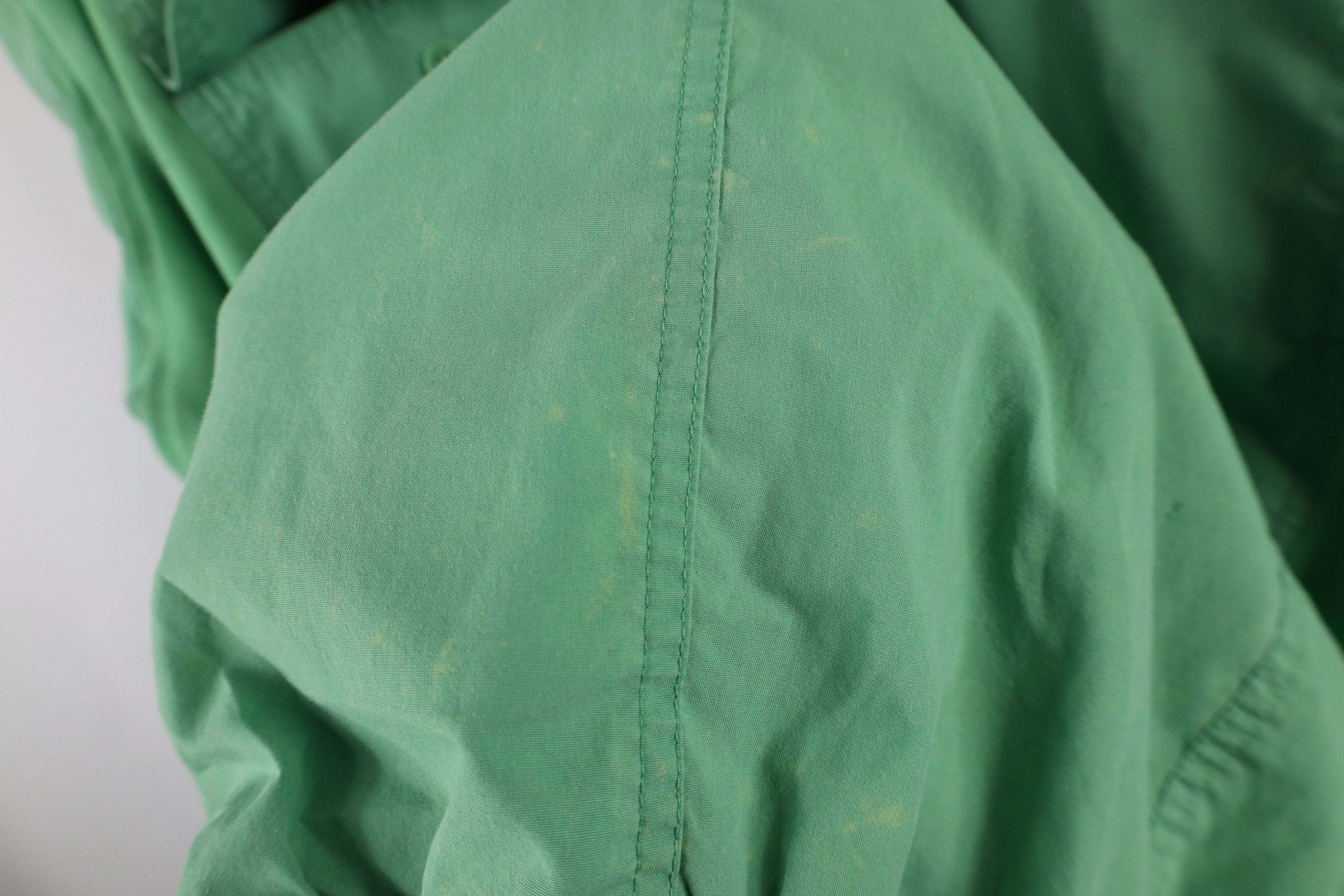 Vintage Vintage 90s Streetwear Panel Pullover Polo Shirt Green Size US XXL / EU 58 / 5 - 12 Thumbnail