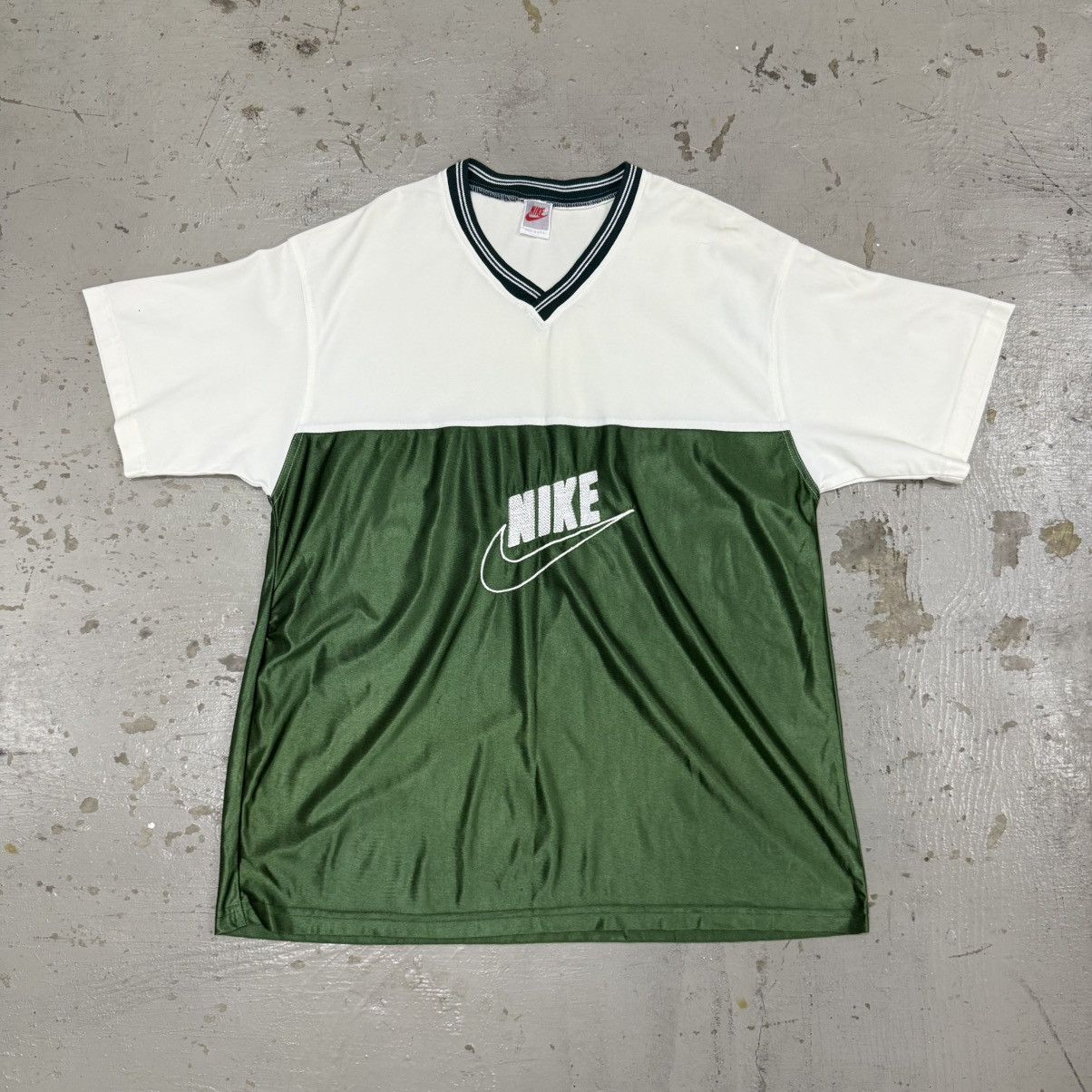 Vintage Vintage Nike Jersey Two Tone Size US XL / EU 56 / 4 - 1 Thumbnail