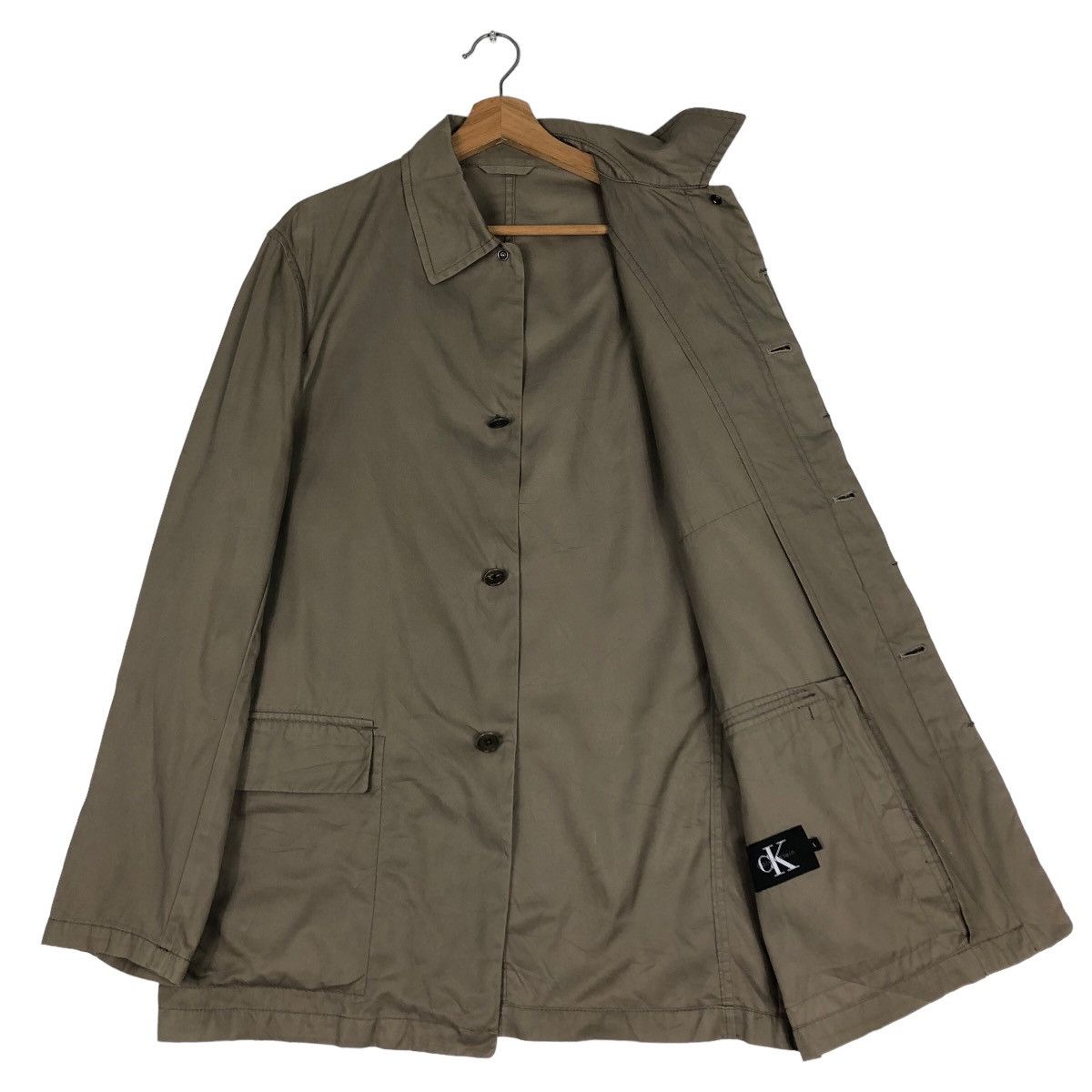 Japanese Brand 🔥Vtg Chore Work Jacket Calvin Klein Canvas Issey Miyake Size US L / EU 52-54 / 3 - 9 Thumbnail
