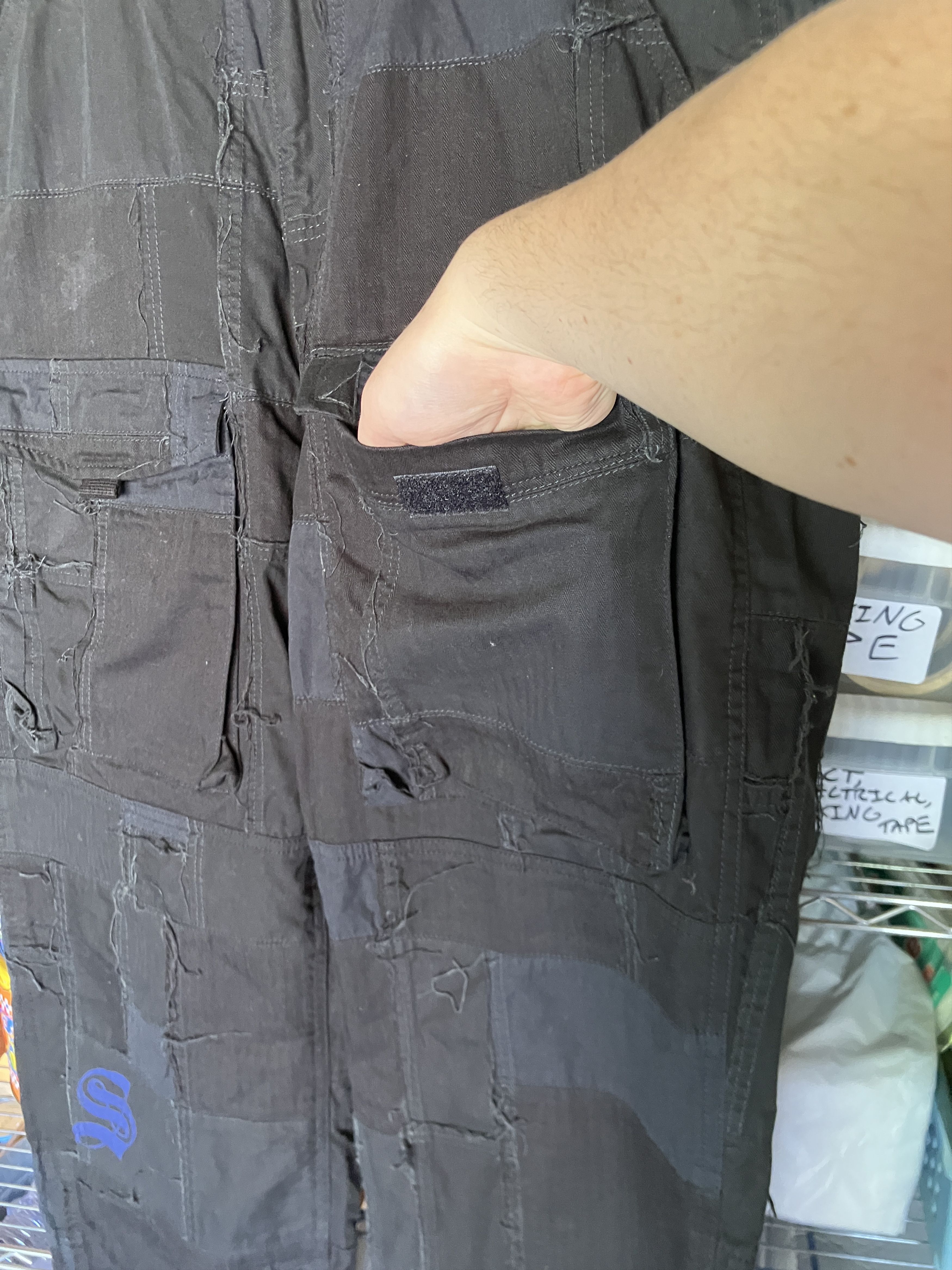 Junya Watanabe × Supreme FW21 Supreme / Junya Watanabe Patchwork Cargo Pants Size US 36 / EU 52 - 2 Thumbnail