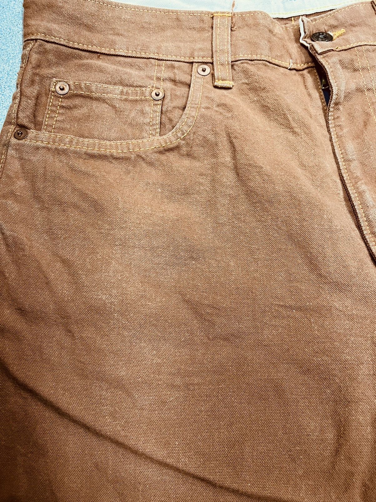 Vintage Vintage 80s Unbranded Worker Pants Size US 34 / EU 50 - 3 Thumbnail