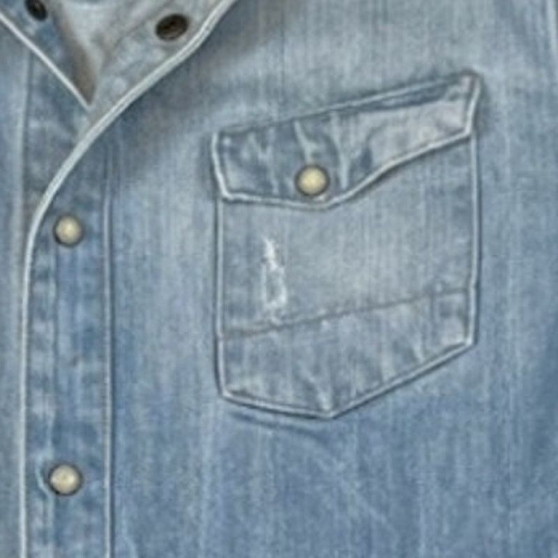Allsaints All Saints Denim Shirt in Blue | Size M Size US M / EU 48-50 / 2 - 5 Thumbnail