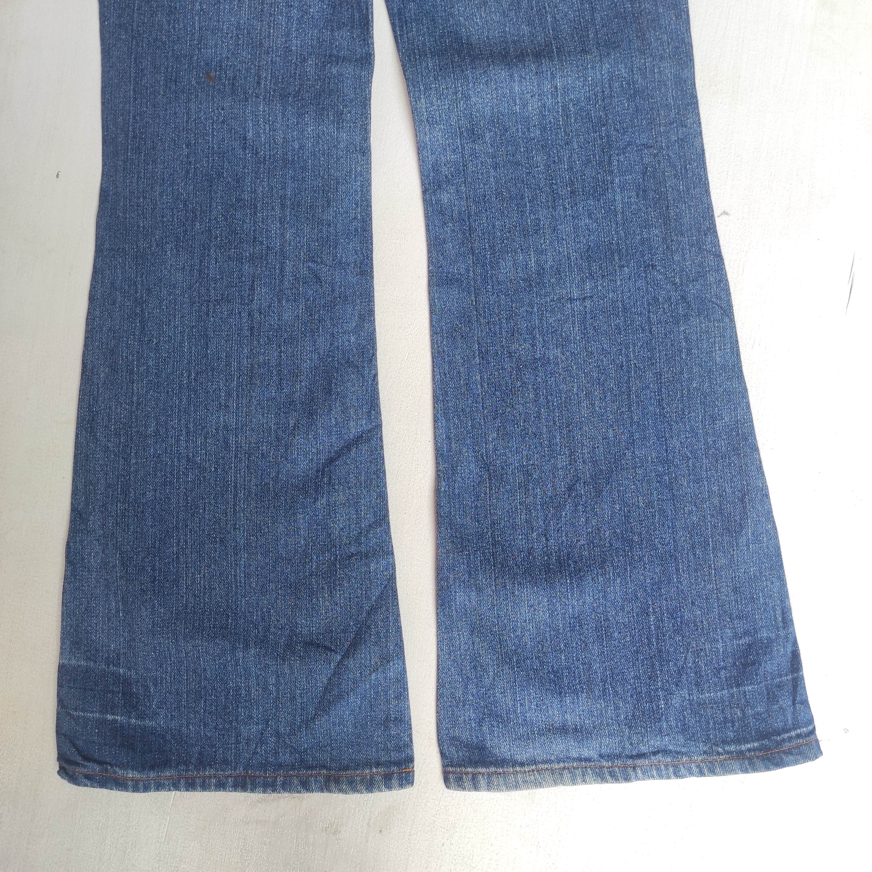 Hysteric Glamour Flare Jeans TENDER HEART NEW TRIBE Low Rise Boot cut Denim Size 28" / US 6 / IT 42 - 9 Thumbnail