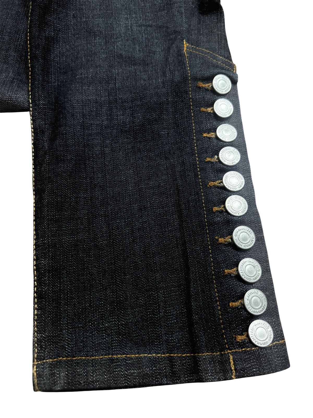CABANE de ZUCCa Cabane De Zucca Archive Hem Button Denim Jeans Size US 30 / EU 46 - 3 Thumbnail